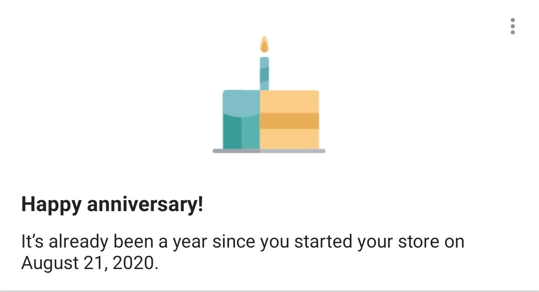 Thanks for one year! - Love Miss Rose