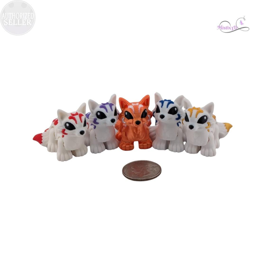 Meet the Kitsune Hatchlings: Your New Mythical Desk Companions