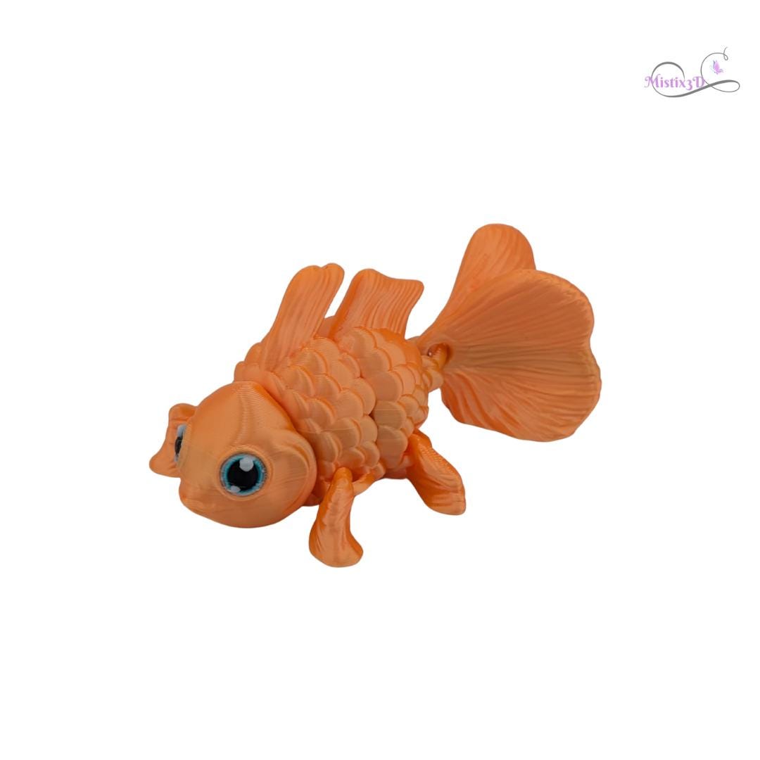 Meet Your New Favorite Desk Companion: The Articulated Goldfish π