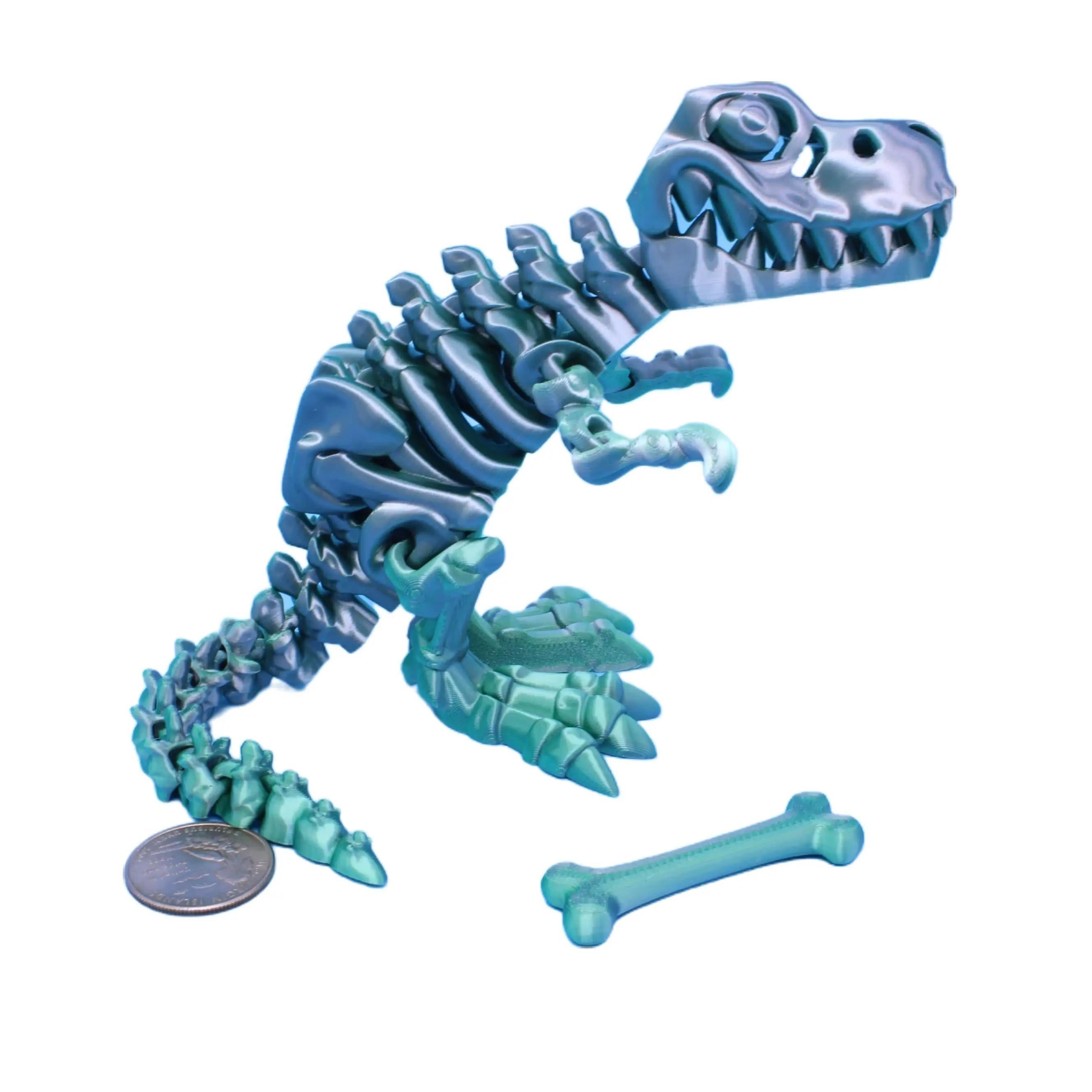 Flexi Skelton T-Rex | Articulating | 3D Printed