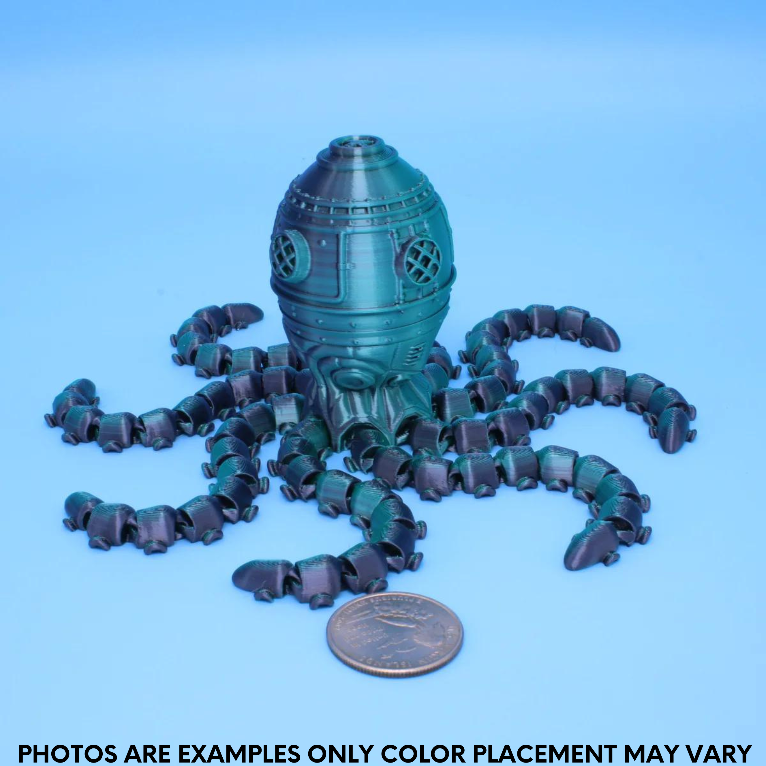 Articulating Octopus | 3D Printed Octogauge