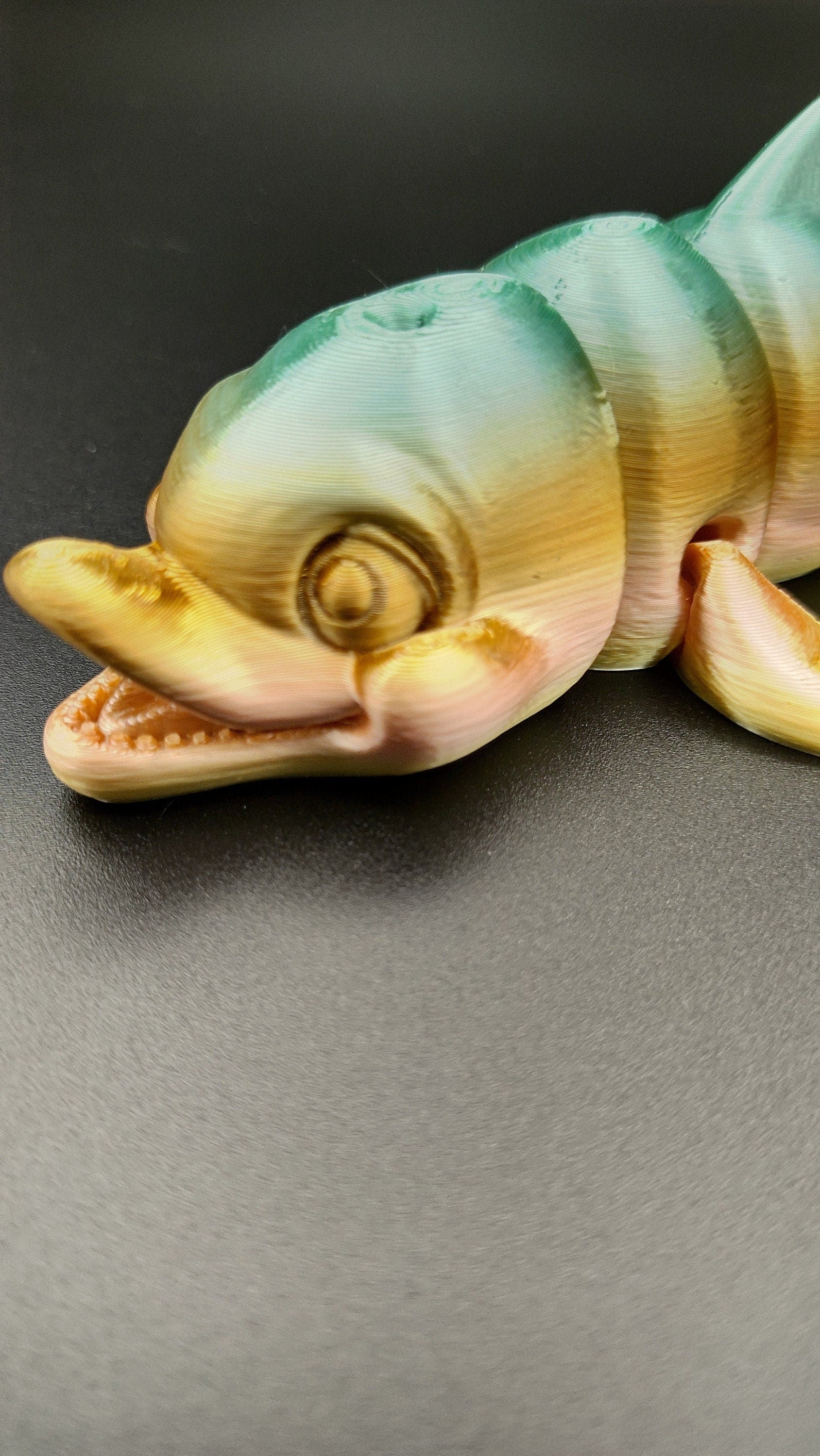 Multi Color Flexi Dolphin. Articulating Super Cute Dolphin. Great fidget toy. Desk buddy. Sensory toy. No surprise rainbow dolphin.