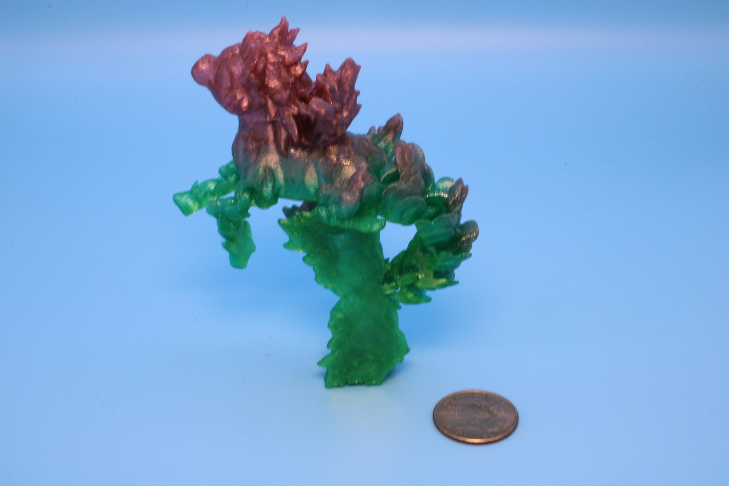 Sea Horse | Rainbow | Cute Hippocampus | 6 in. | 3D Printed - TPU | Sea Horse Fidget Toy.