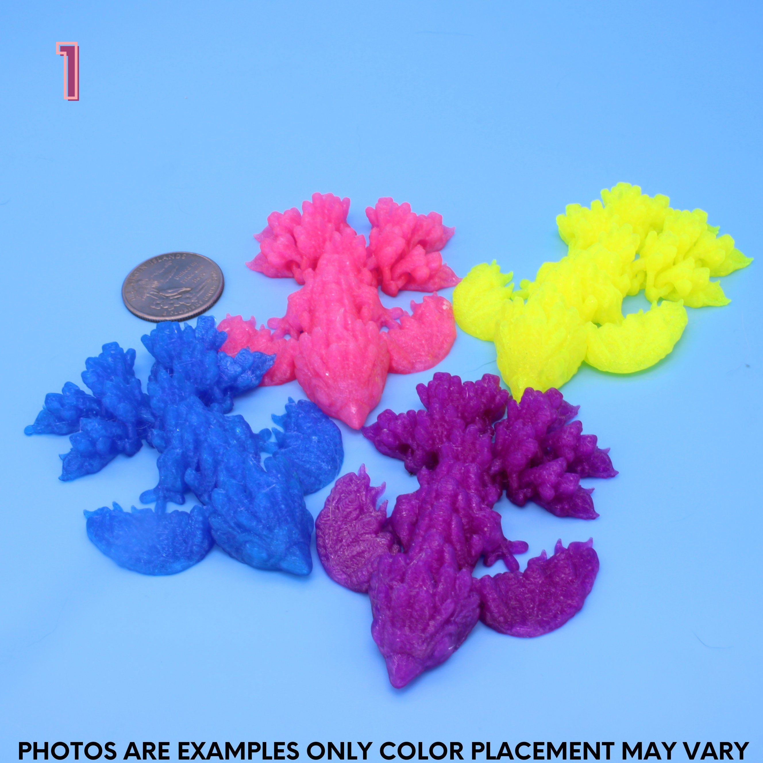 Tiny Phoenix | TPU 3D Printed