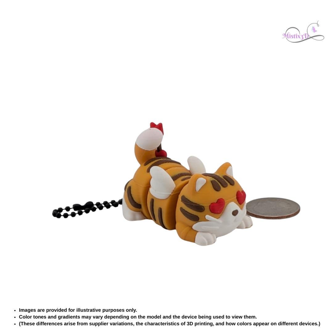 Cobotech Valentine Cupid Cat-3D Printed β Authorized Seller of Cobotech