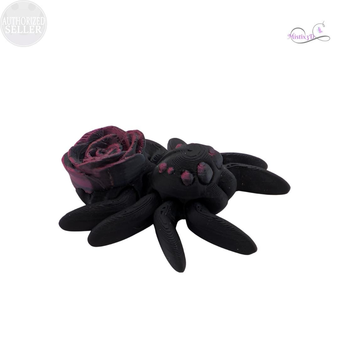 Articulated Goth Rose Spider