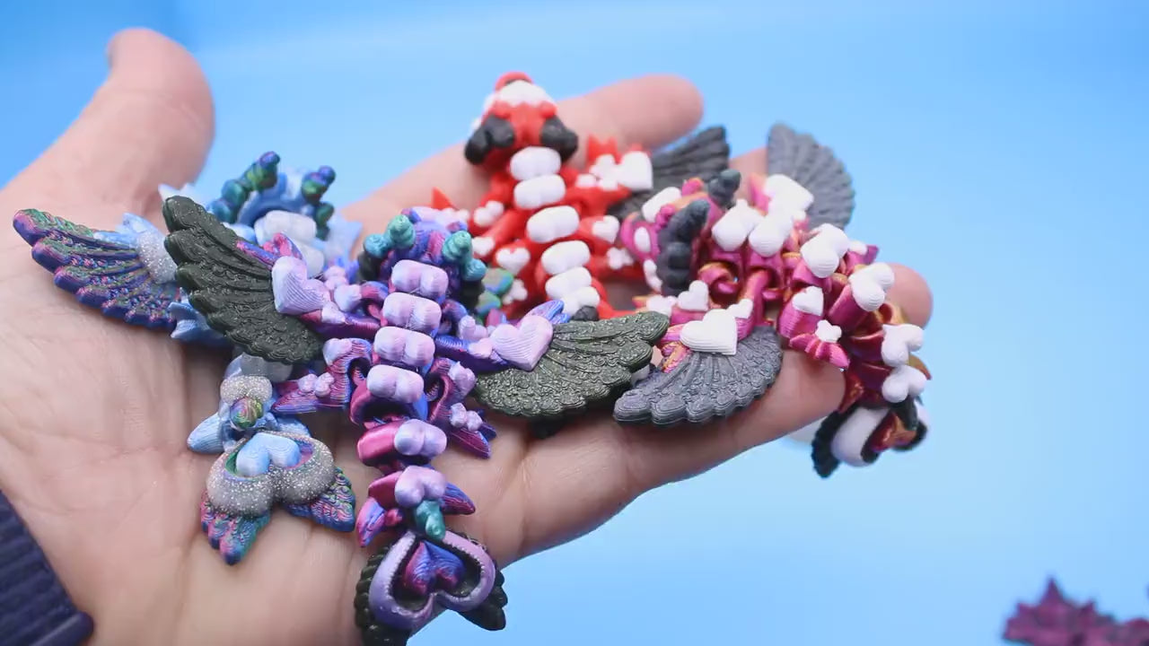 Tiny Heart Dragon | 3D printed