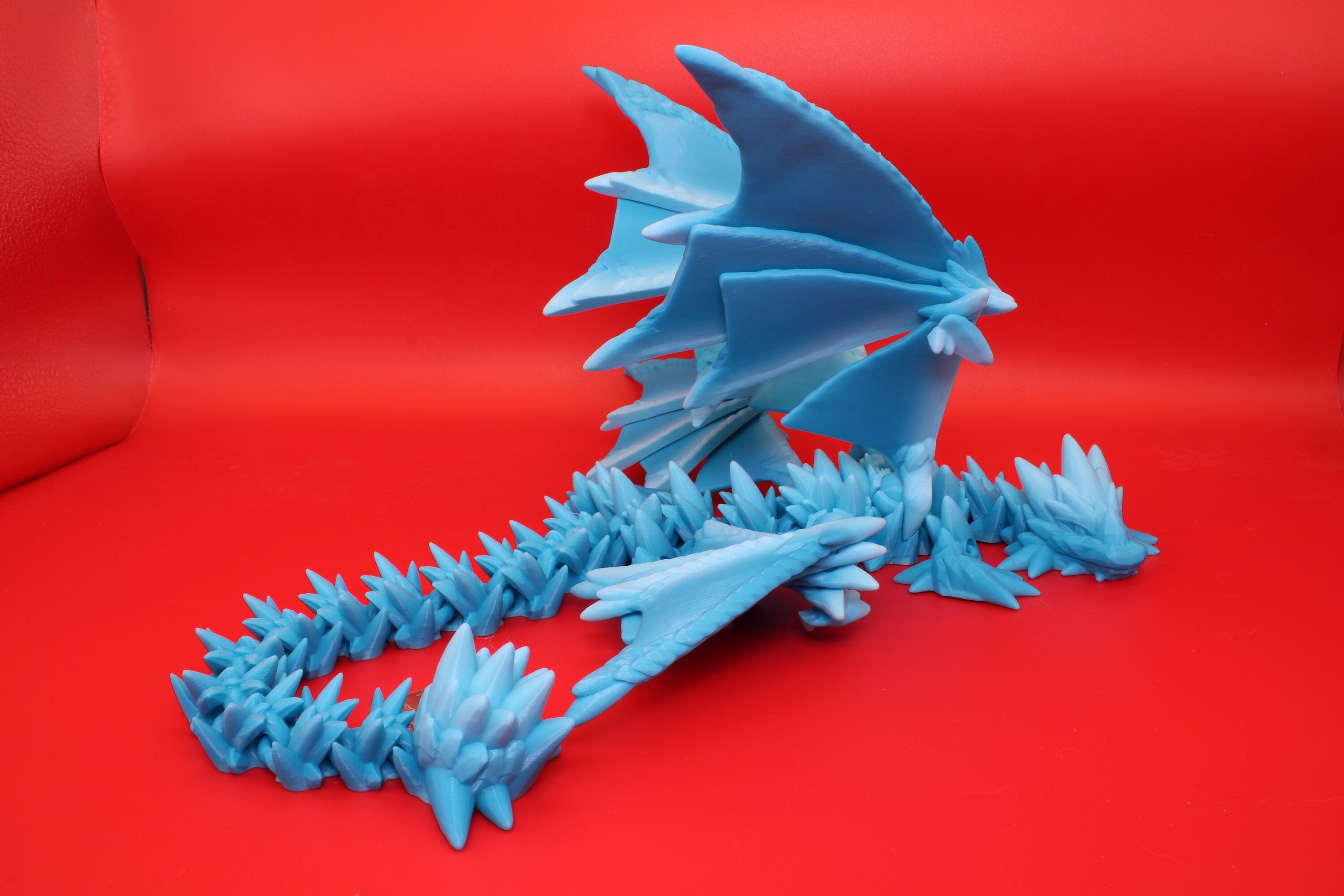 Spike Wing Dragon | 3D Printed Articulating Dragon 19 in.