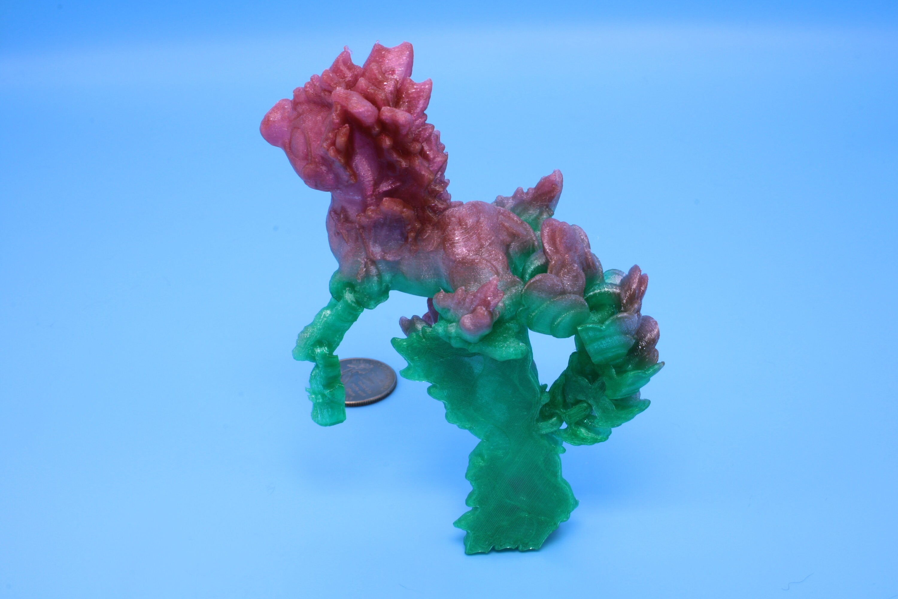 Sea Horse, Cute Hippocampus. 6 in. TPU