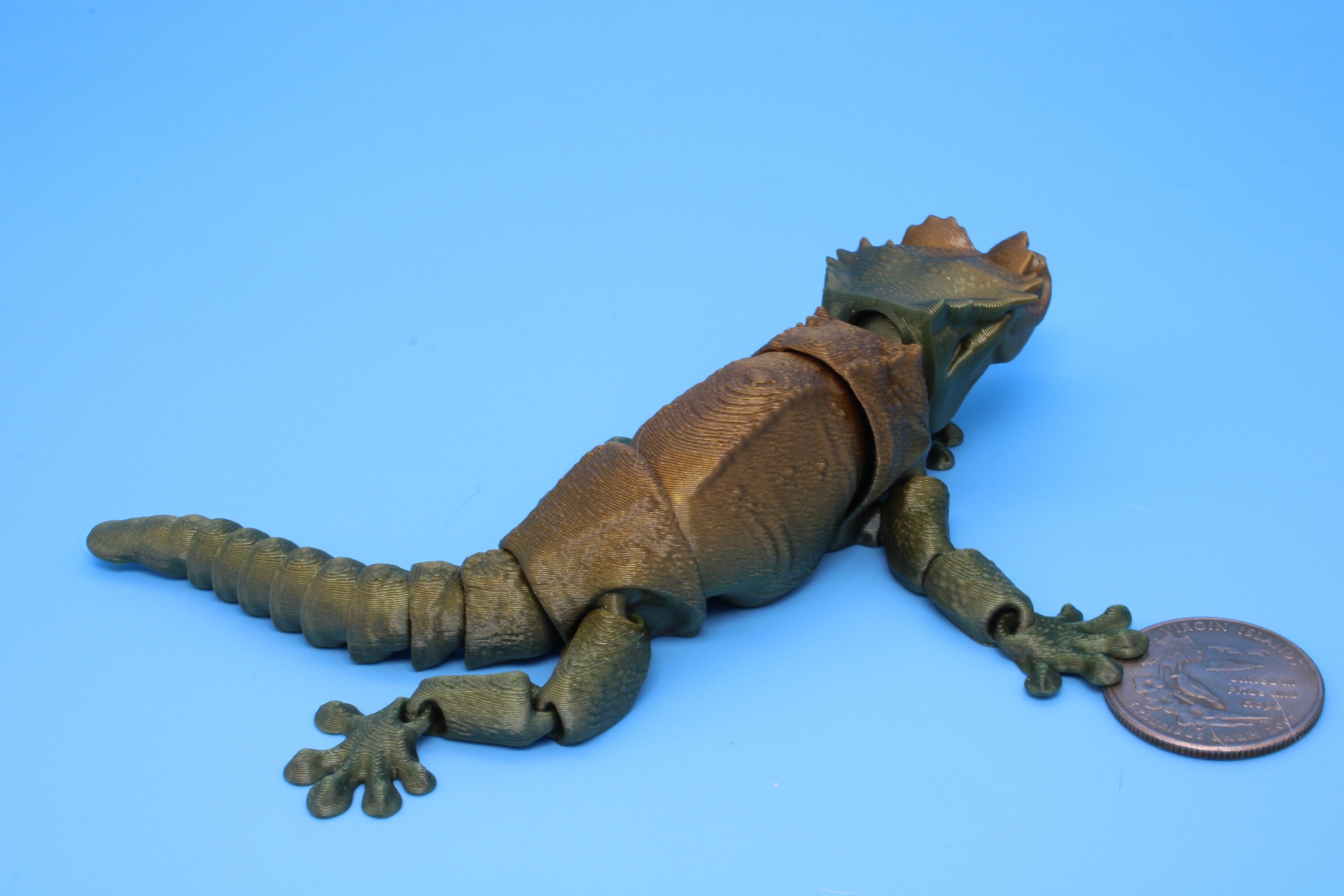 Gargoyle Gecko -3D Printed 6in.
