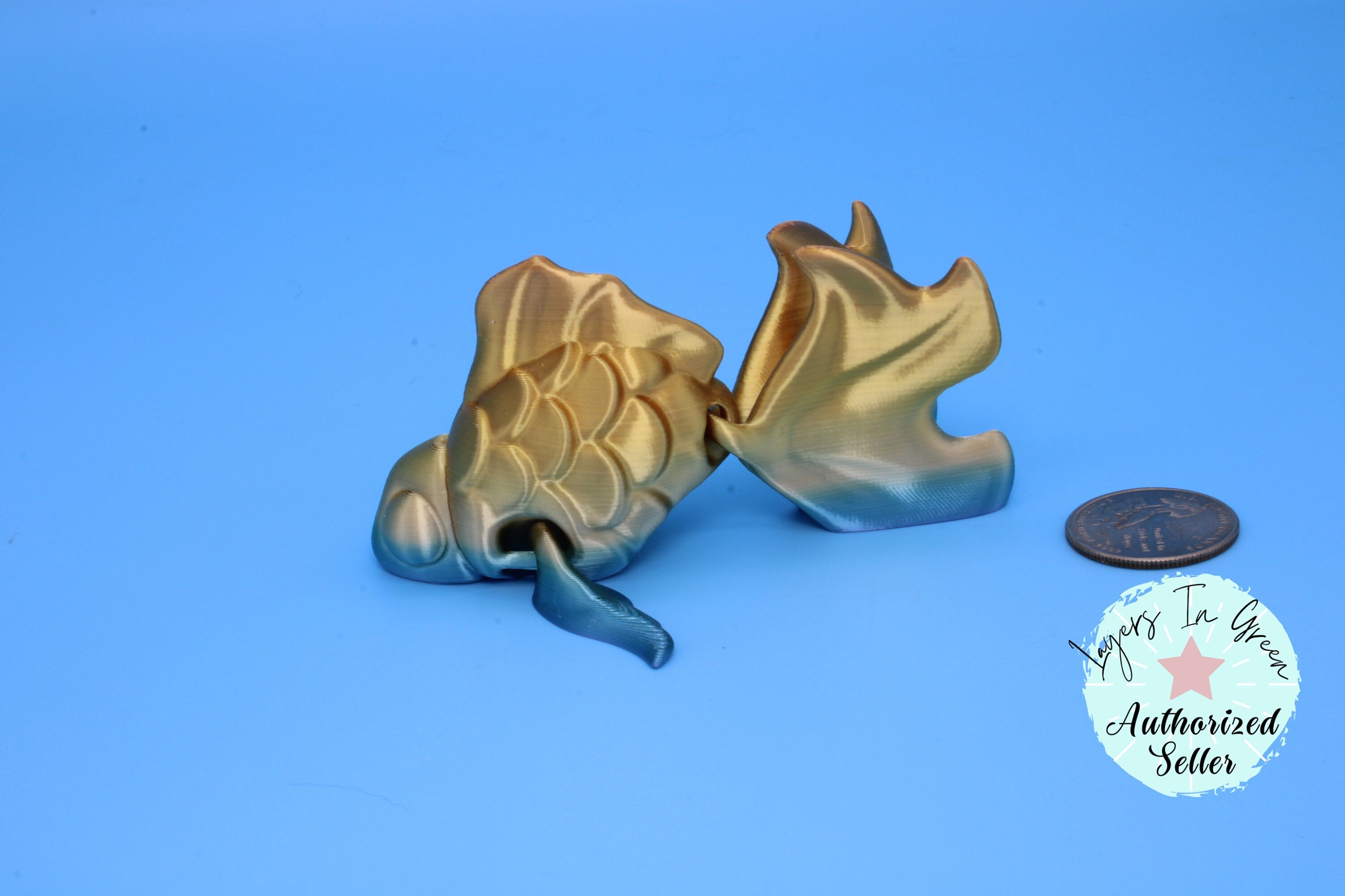 Fancy Gold Fish | 3D Printed
