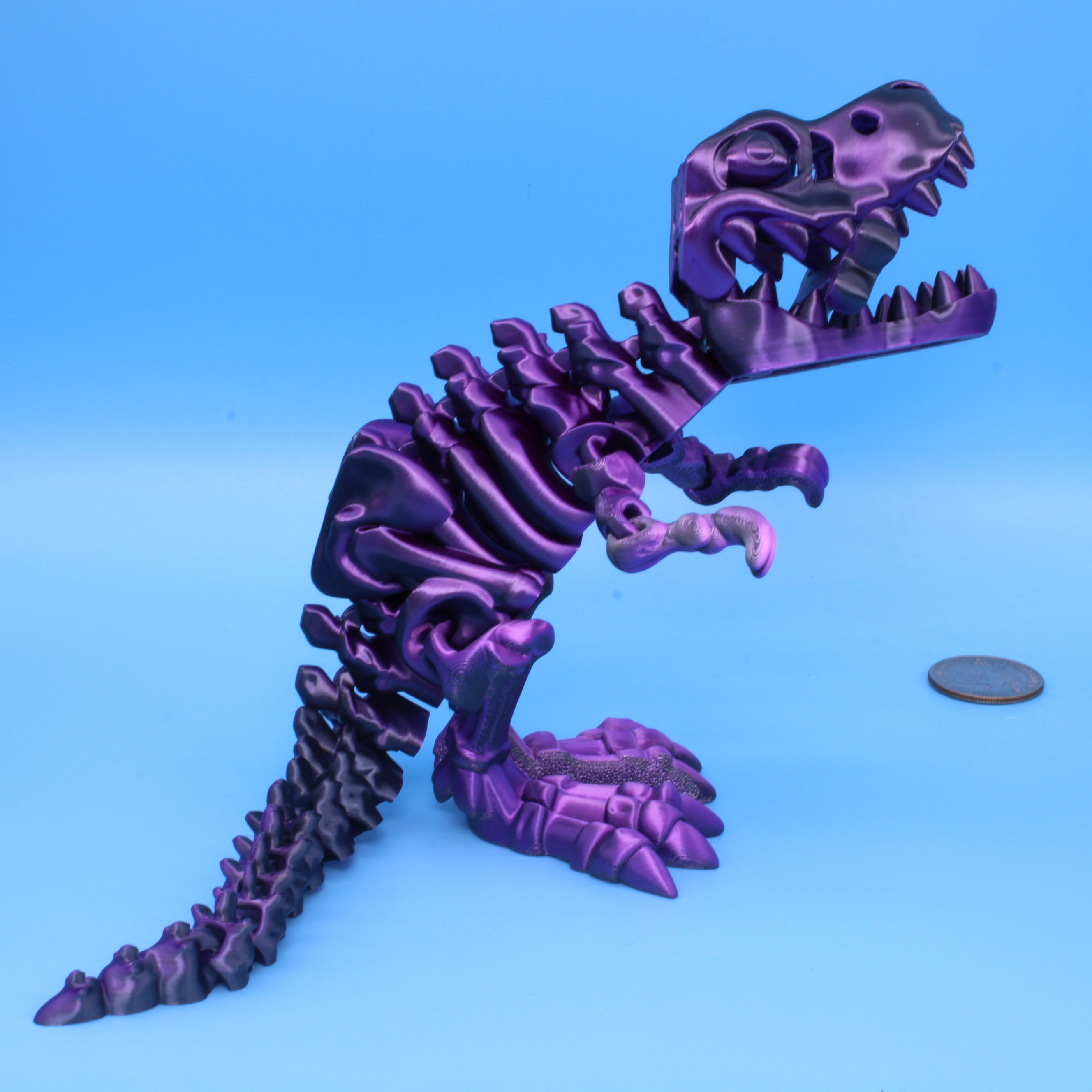 Flexi Skelton T-Rex | Articulating | 3D Printed