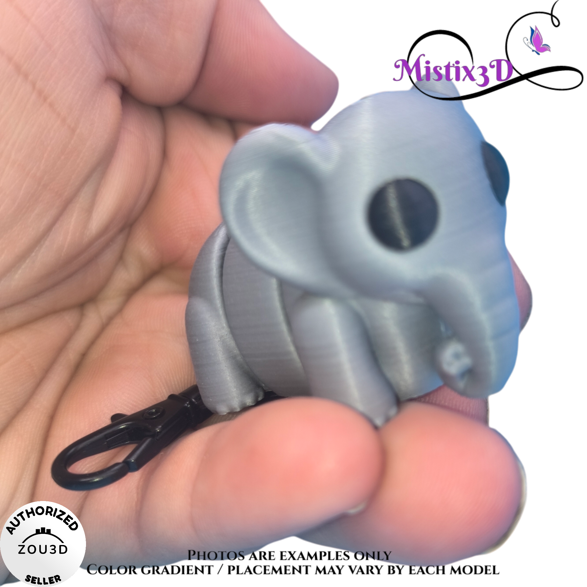 Elephant Keychain | Authorized Seller