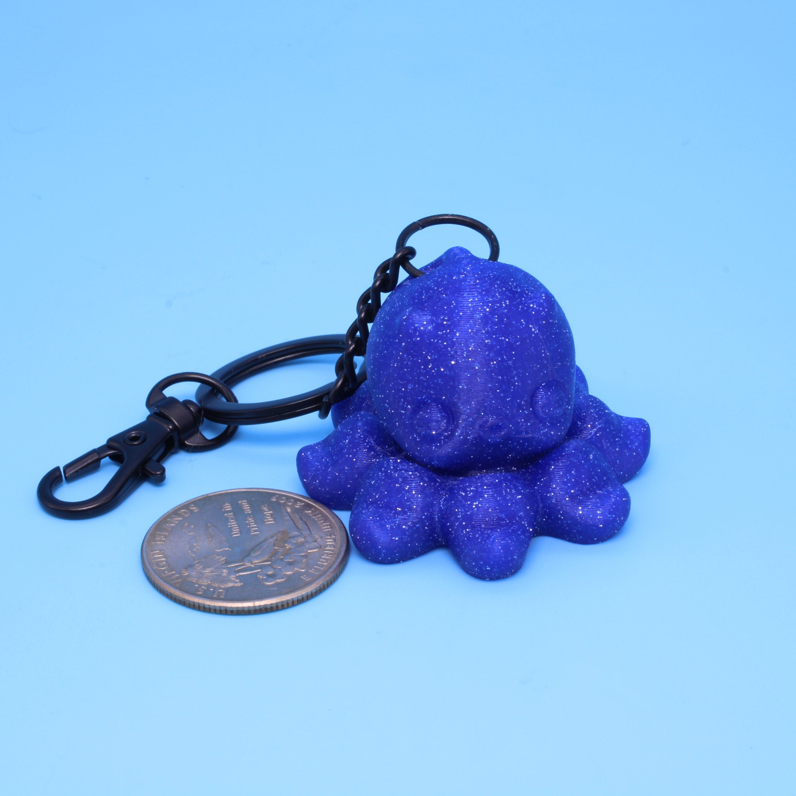 Spinner Octopus Keychain | 3D Printed