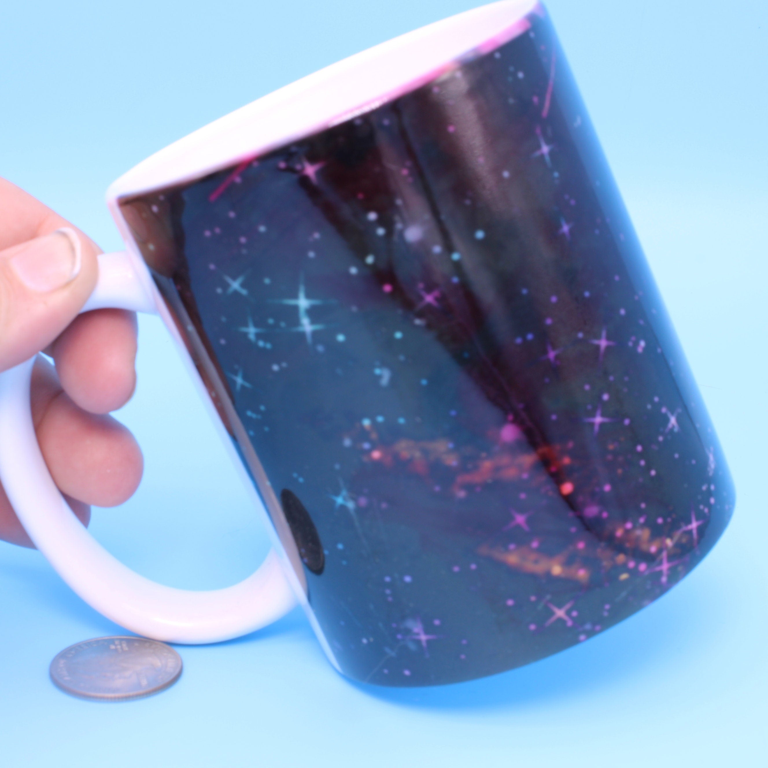 Night Sky Ceramic Mug - Hot chocolate | Coffee | Hot Tea 11 0z. Perfect gift!