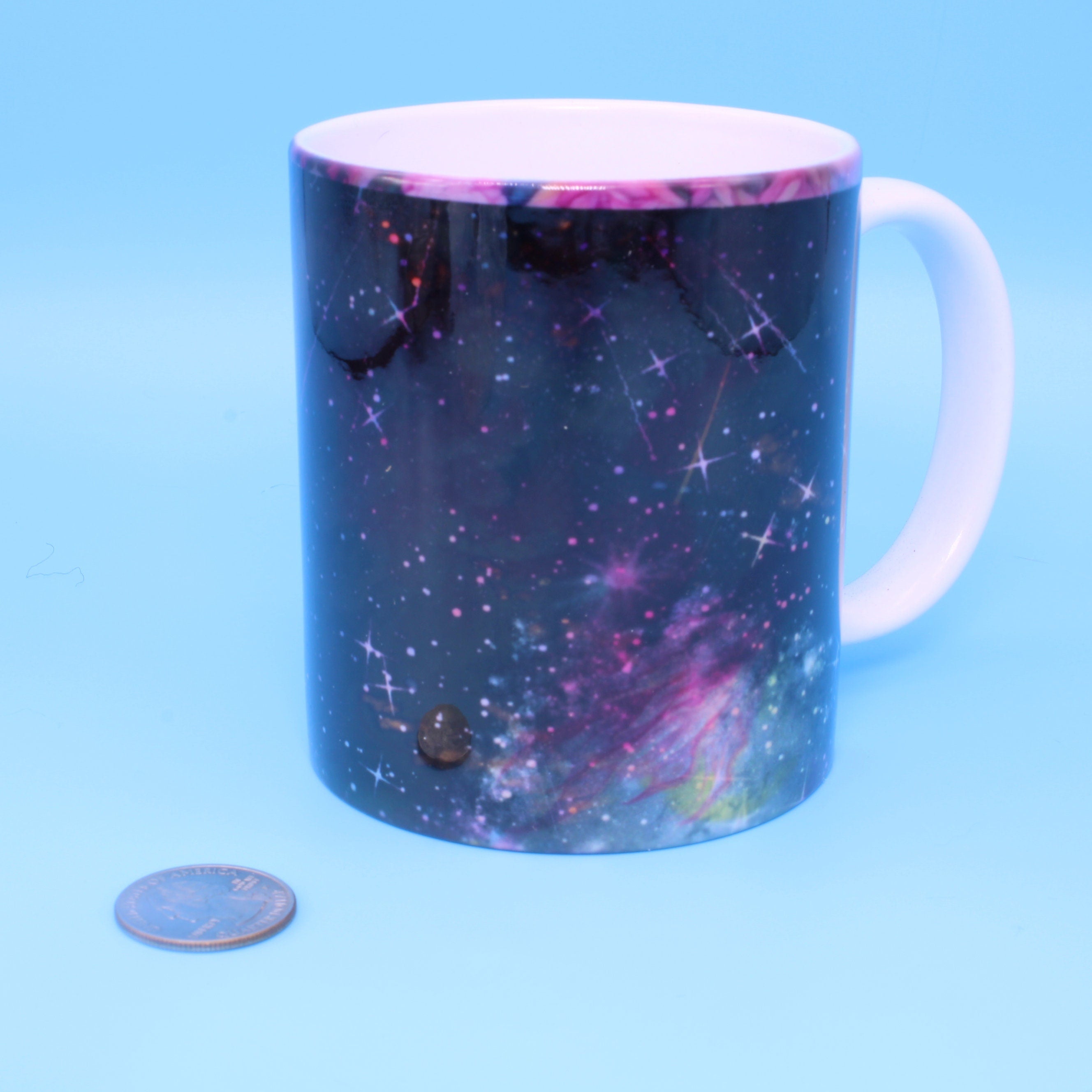Night Sky Ceramic Mug - Hot chocolate | Coffee | Hot Tea 11 0z. Perfect gift!