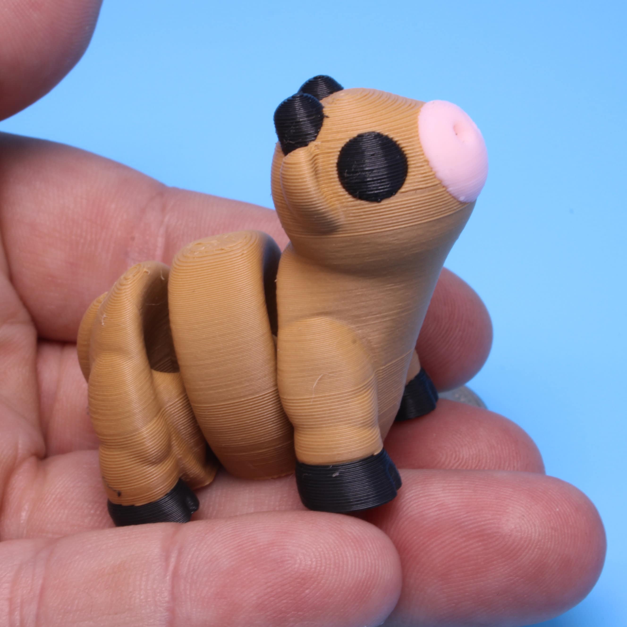 Brown Cow | 3D Printed - Authorized seller of Zou 3D