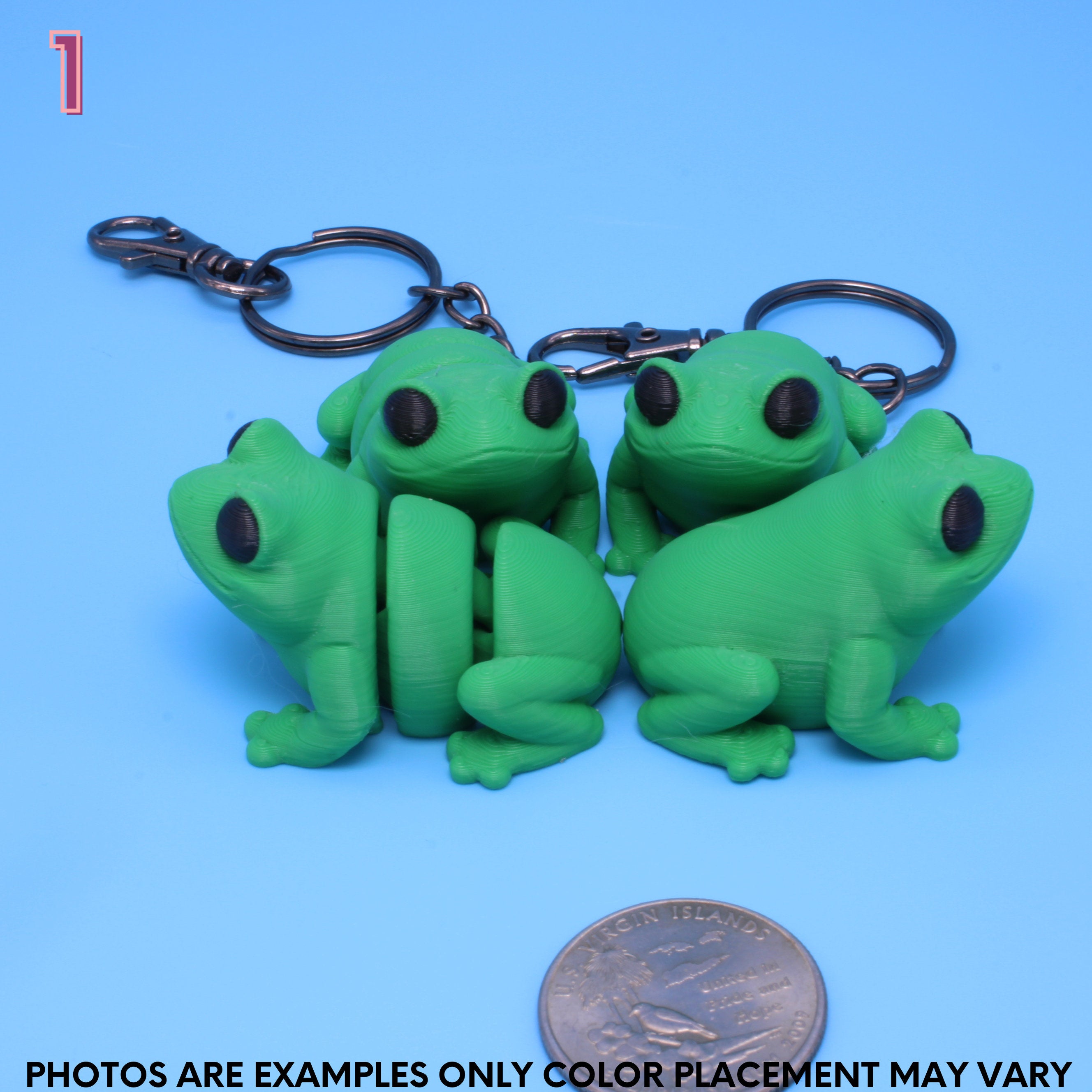 Green Frog | 3D Printed - Authorized seller of Zou 3D