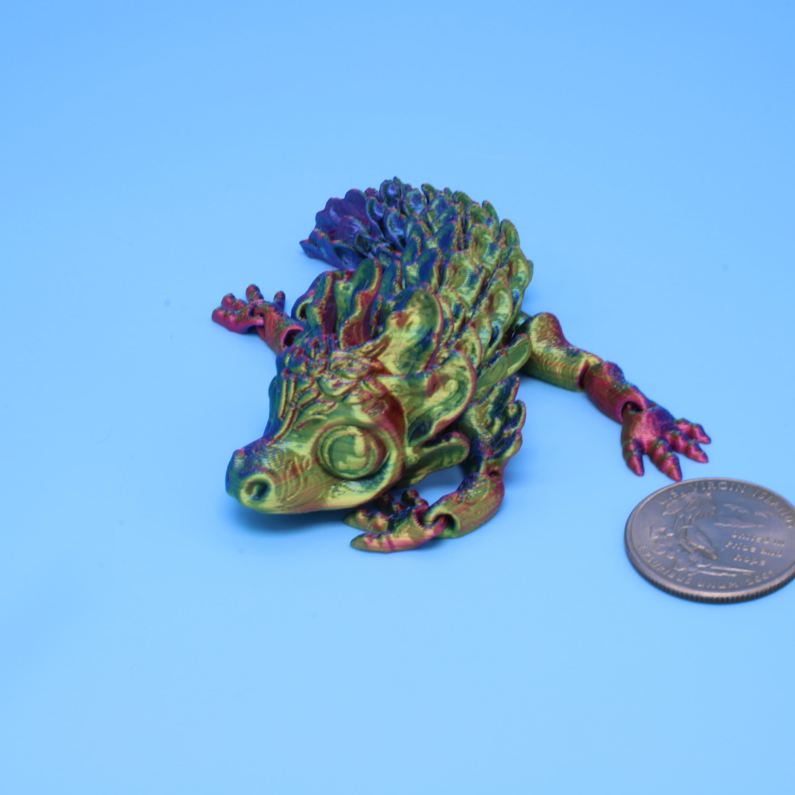 Articulated Shaman Tiny Dragon, Flexy | 3D Printed - Authorized Seller