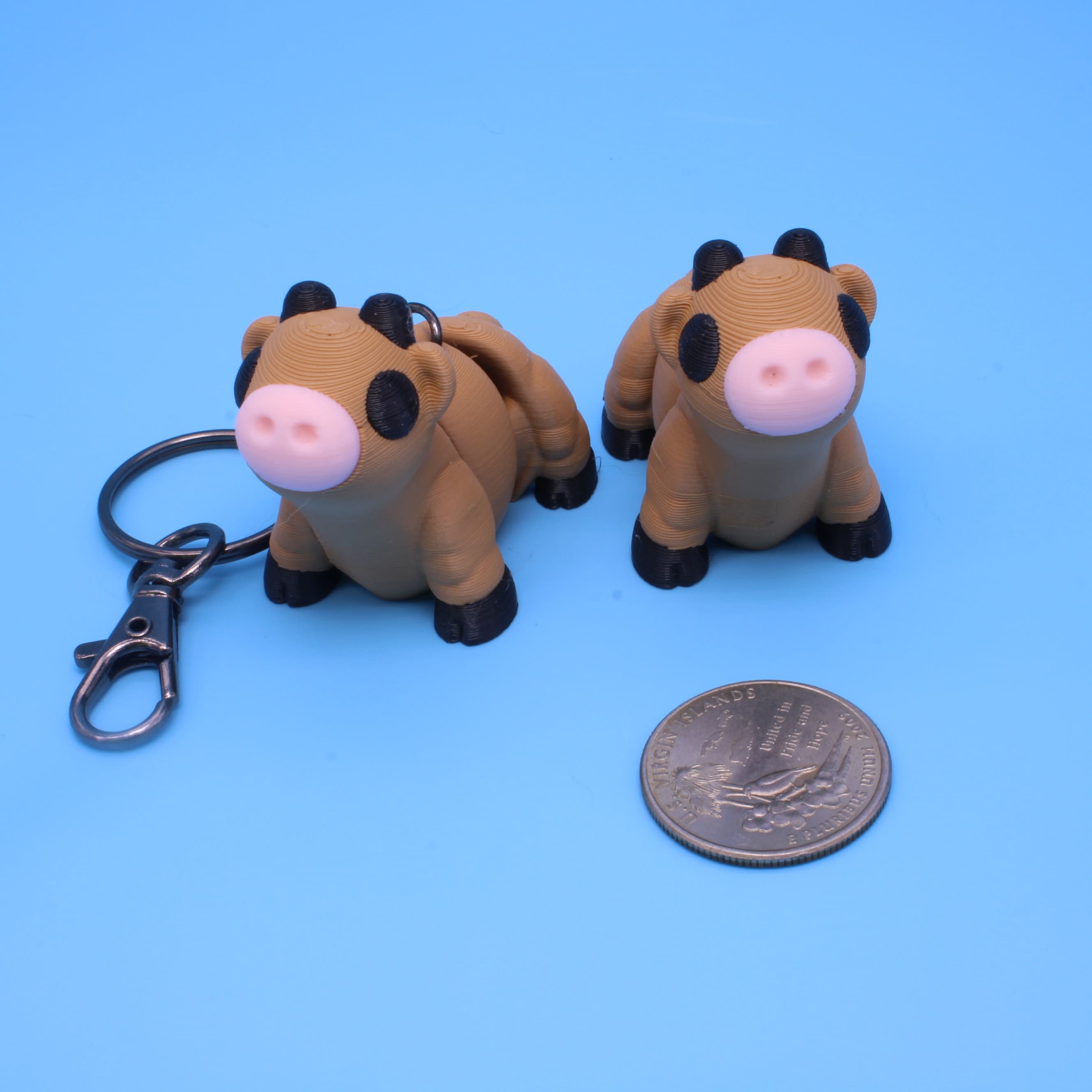 Brown Cow | 3D Printed - Authorized seller of Zou 3D