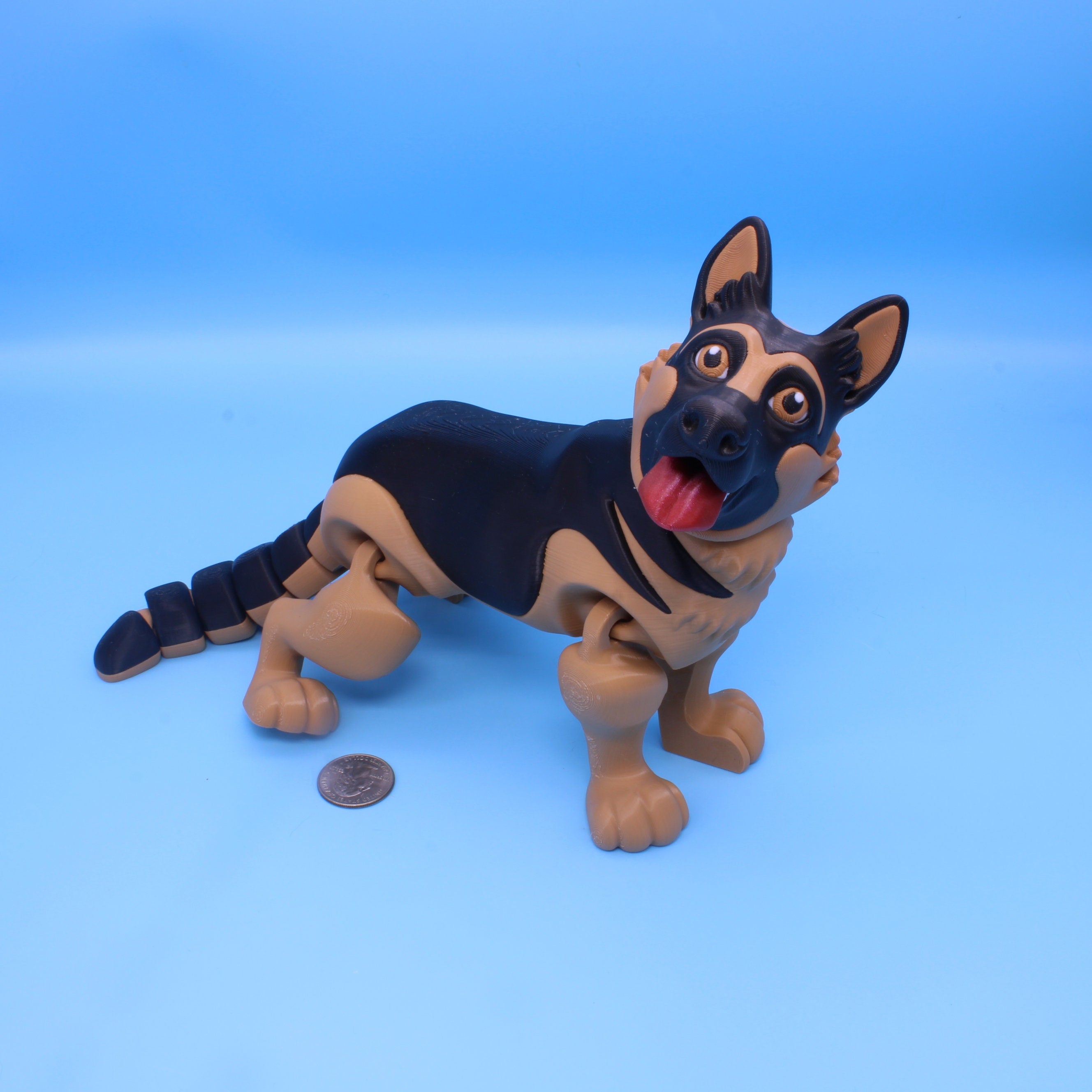 German Shepard, 3 sizes available | 3D Printed