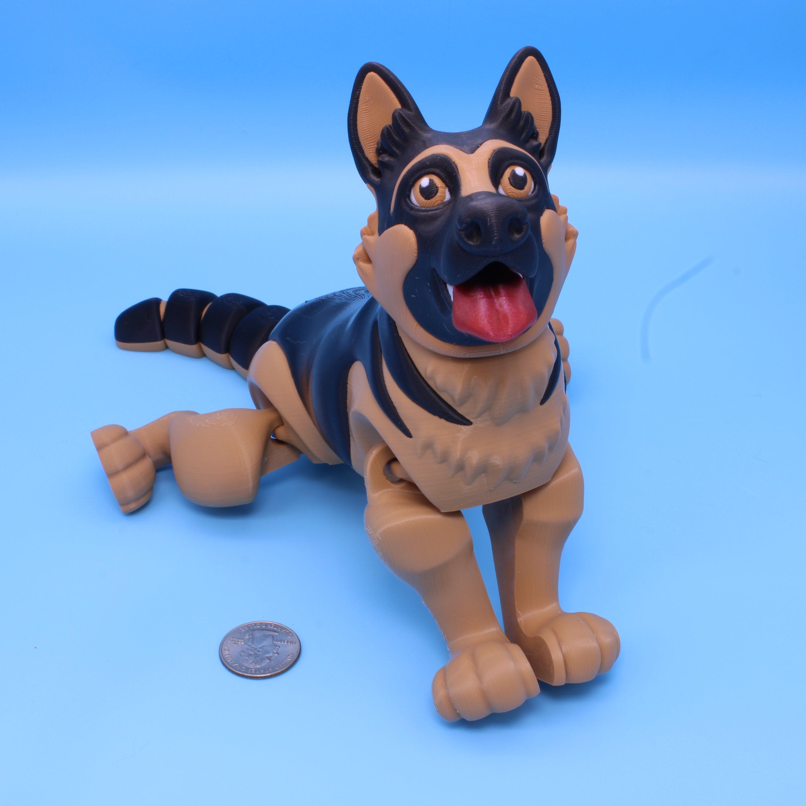 German Shepard, 3 sizes available | 3D Printed