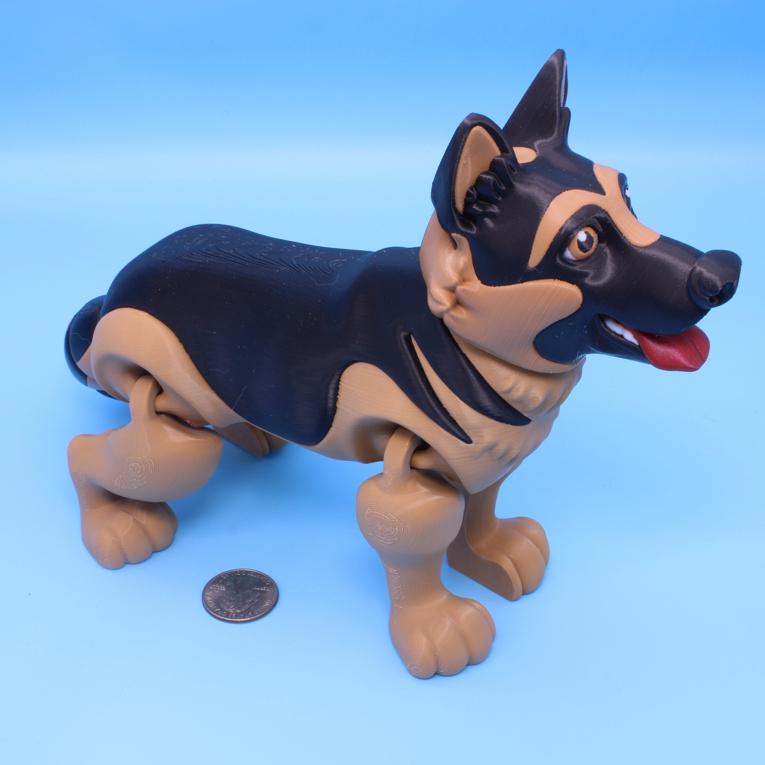 German Shepard, 3 sizes available | 3D Printed