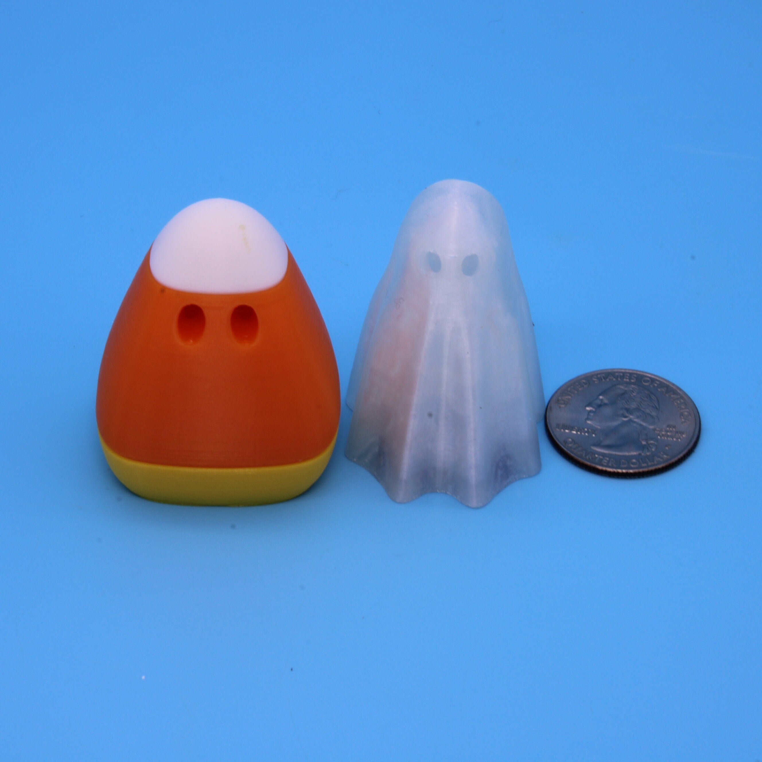 Zou Ghost & Candy Corn, random shoe color, | 3D Printed