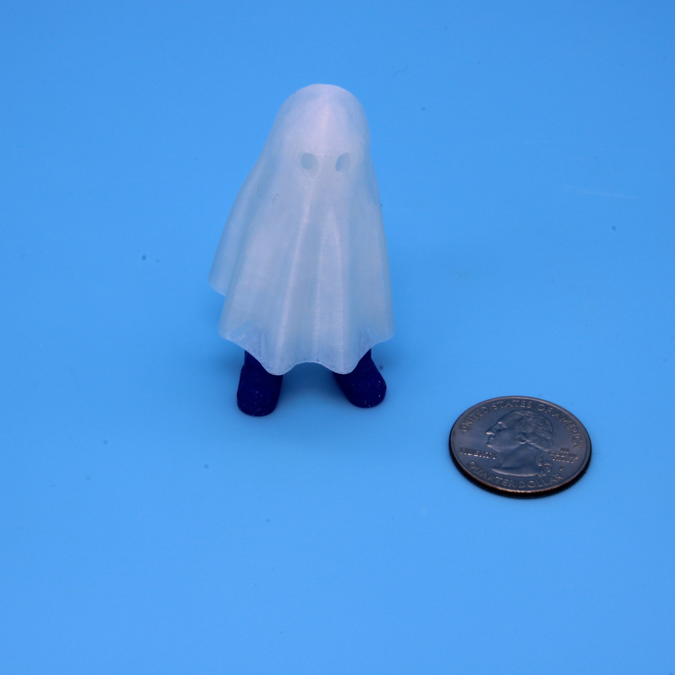 Zou Ghost & Candy Corn, random shoe color, | 3D Printed