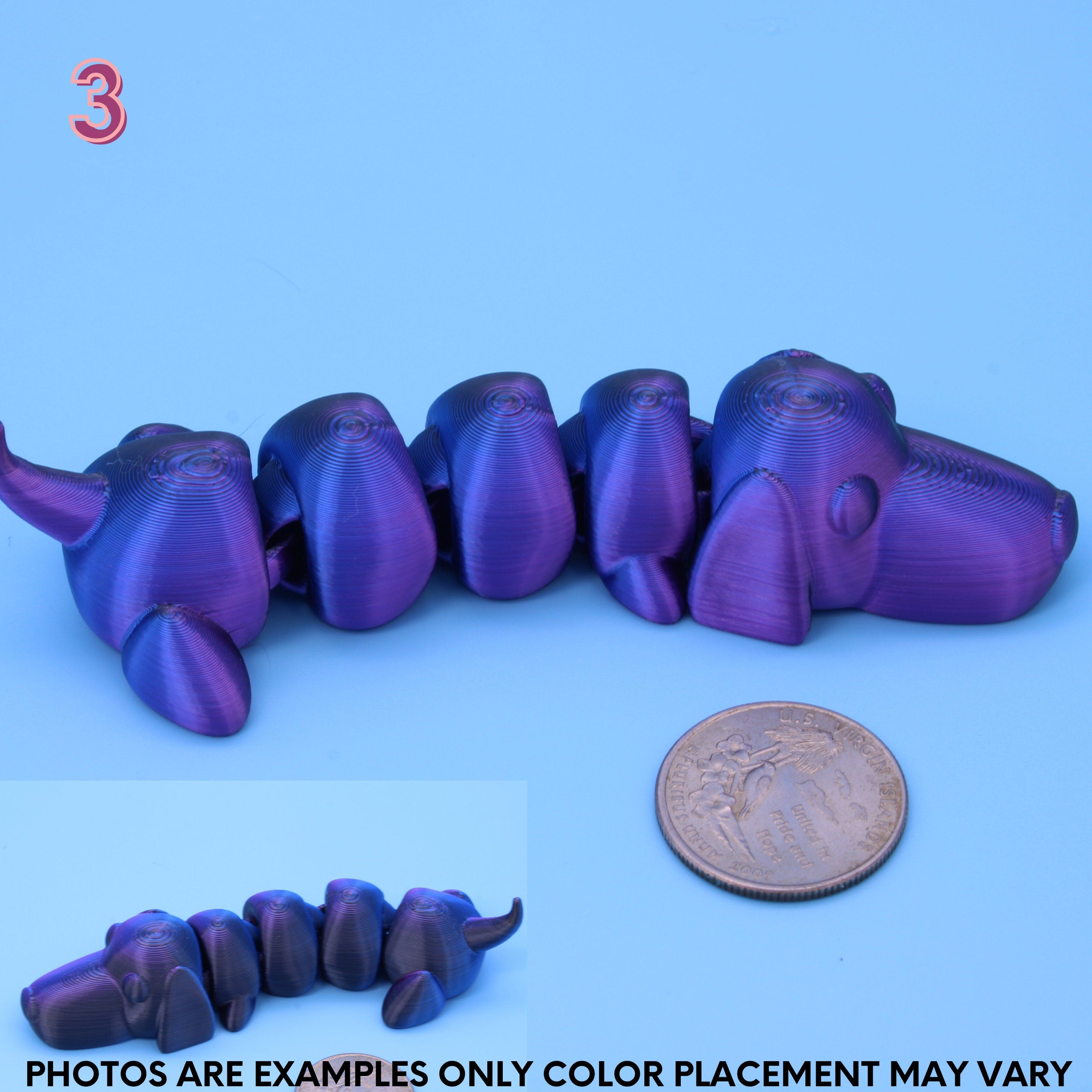 Flexi Weiner Dog | 3D Printed