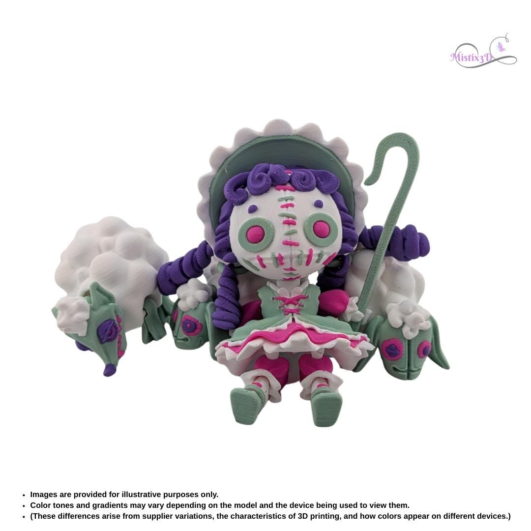 Creepy Doll The Sheeperdess – Authorized Seller of Twisty Prints