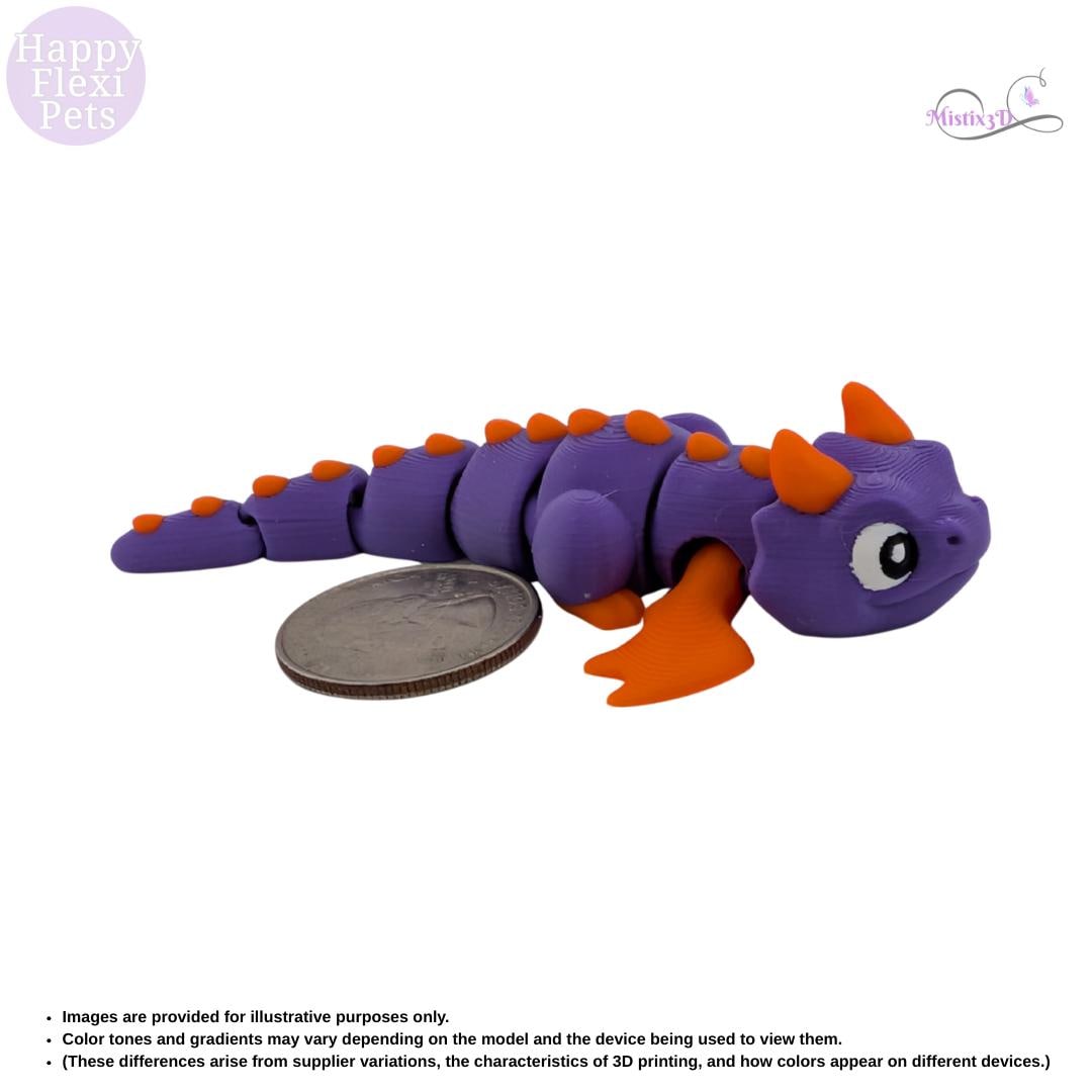 Mini Dragon-3D Printed – Authorized Seller of Happy Flexi Pets