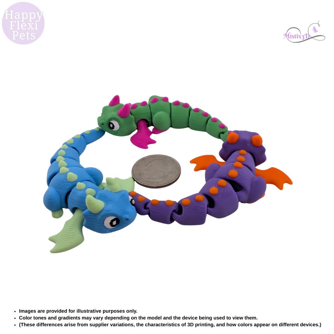 Mini Dragon-3D Printed – Authorized Seller of Happy Flexi Pets