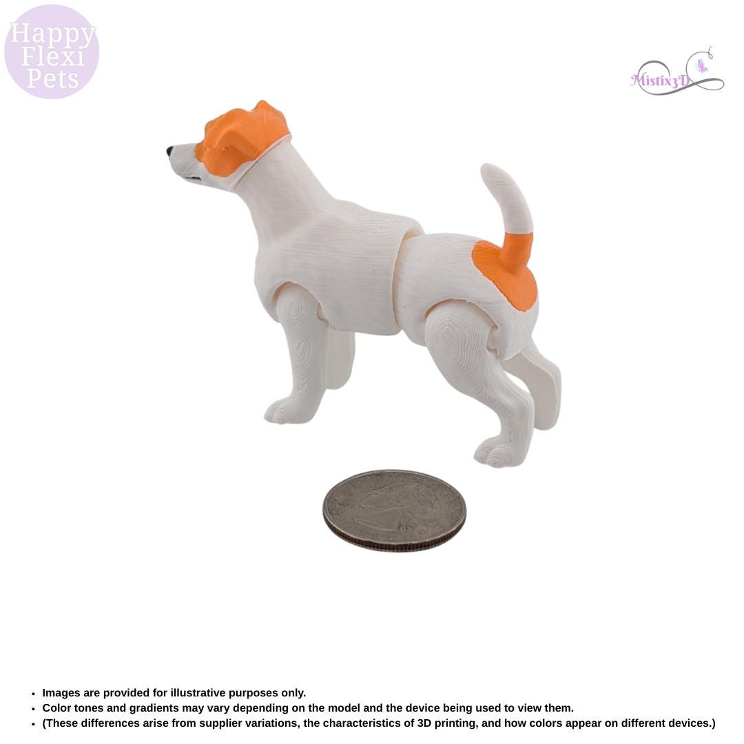 Jack Russell Terrier -3D Printed – Authorized Seller of Happy Flexi Pets