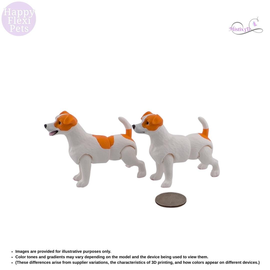 Jack Russell Terrier -3D Printed – Authorized Seller of Happy Flexi Pets