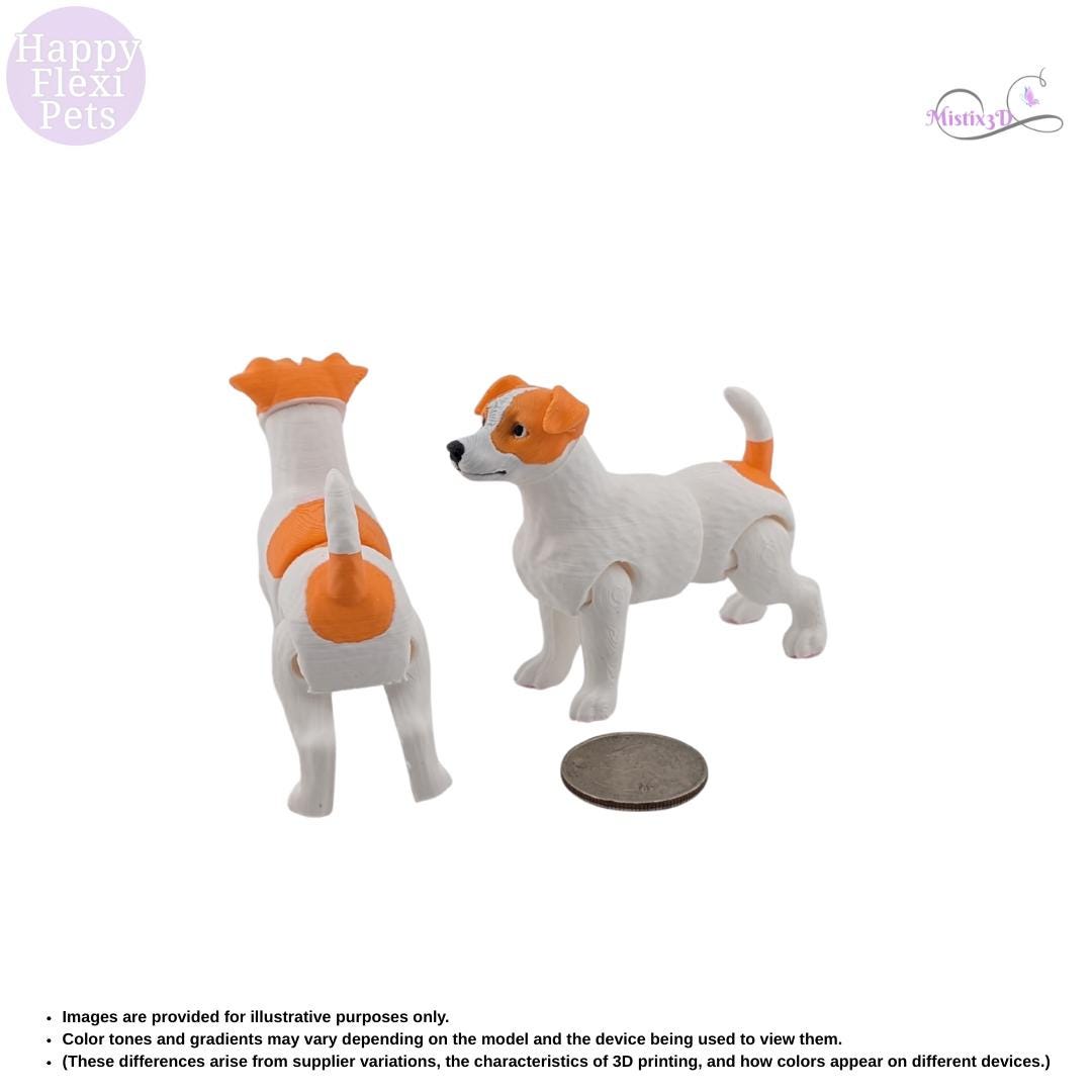 Jack Russell Terrier -3D Printed – Authorized Seller of Happy Flexi Pets