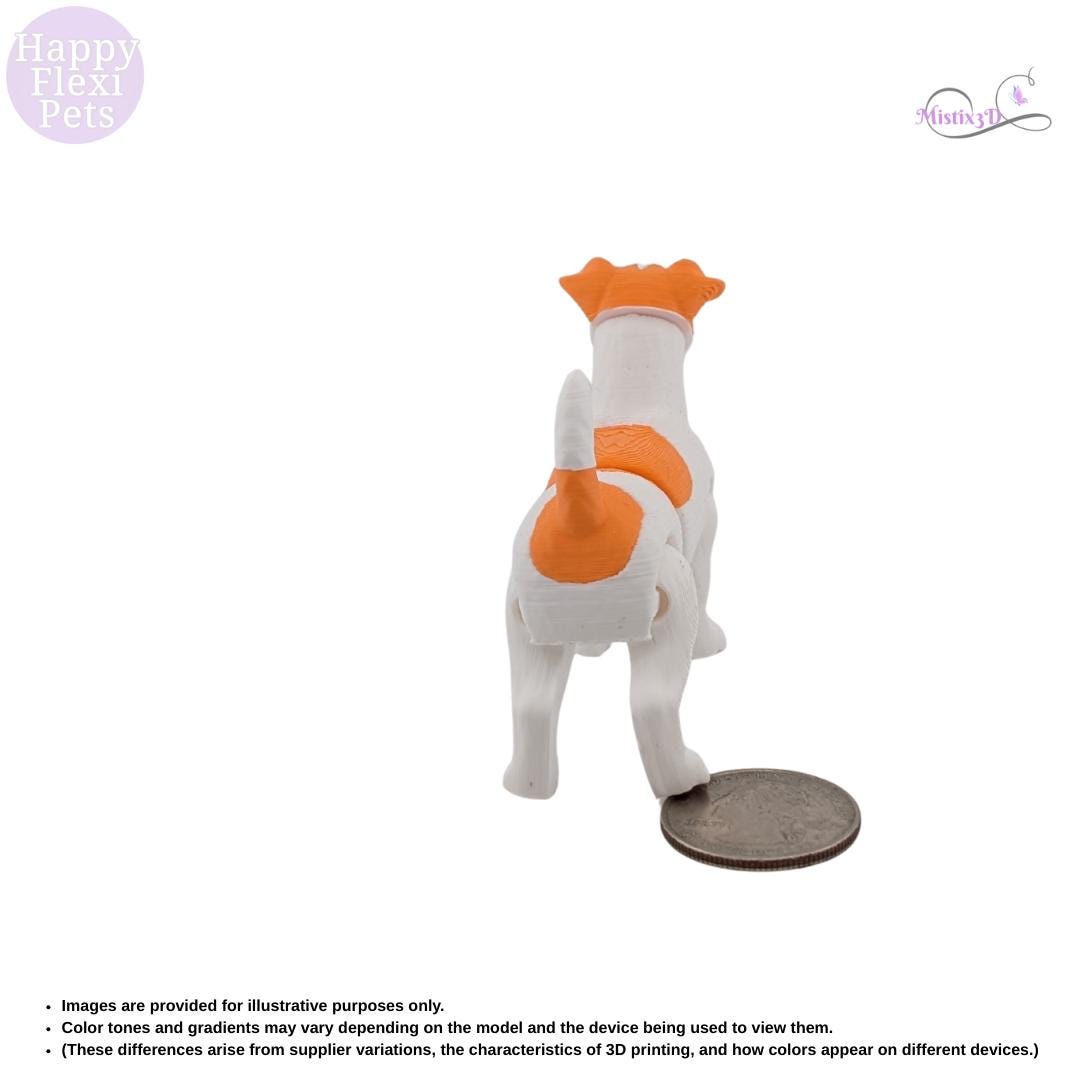 Jack Russell Terrier -3D Printed – Authorized Seller of Happy Flexi Pets