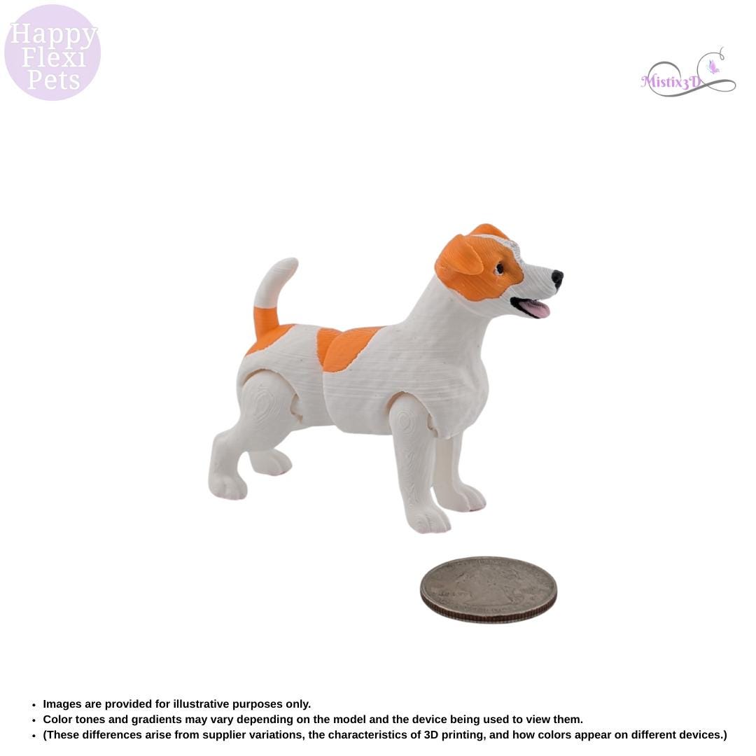 Jack Russell Terrier -3D Printed – Authorized Seller of Happy Flexi Pets