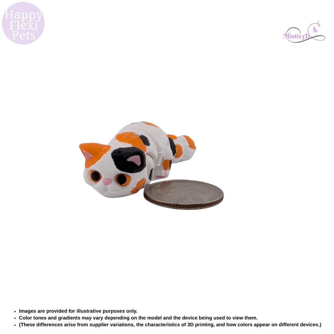 Mini Calicos -3D Printed – Authorized Seller of Happy Flexi Pets