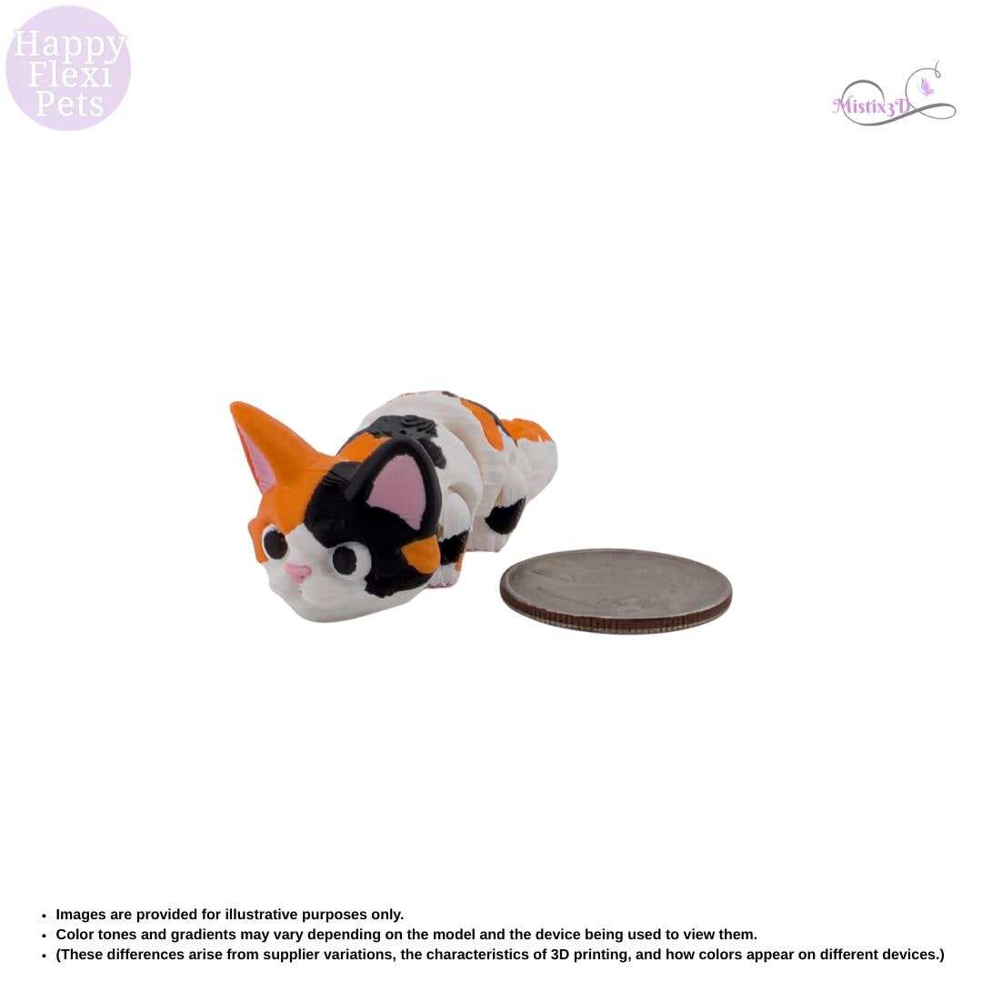 Mini Calicos -3D Printed – Authorized Seller of Happy Flexi Pets