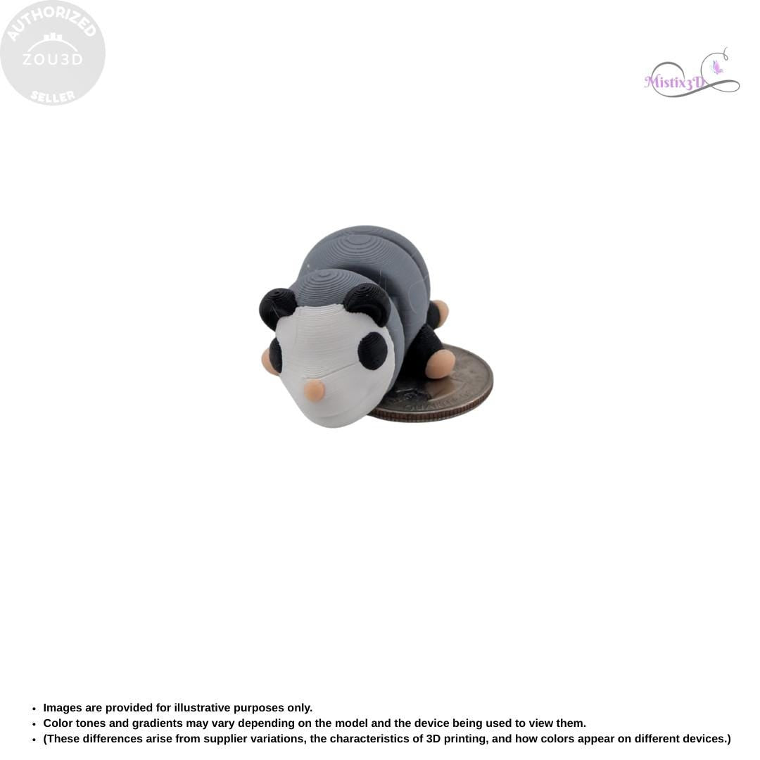 Baby Opossum | 3D Printed | Authorized Seller Zou