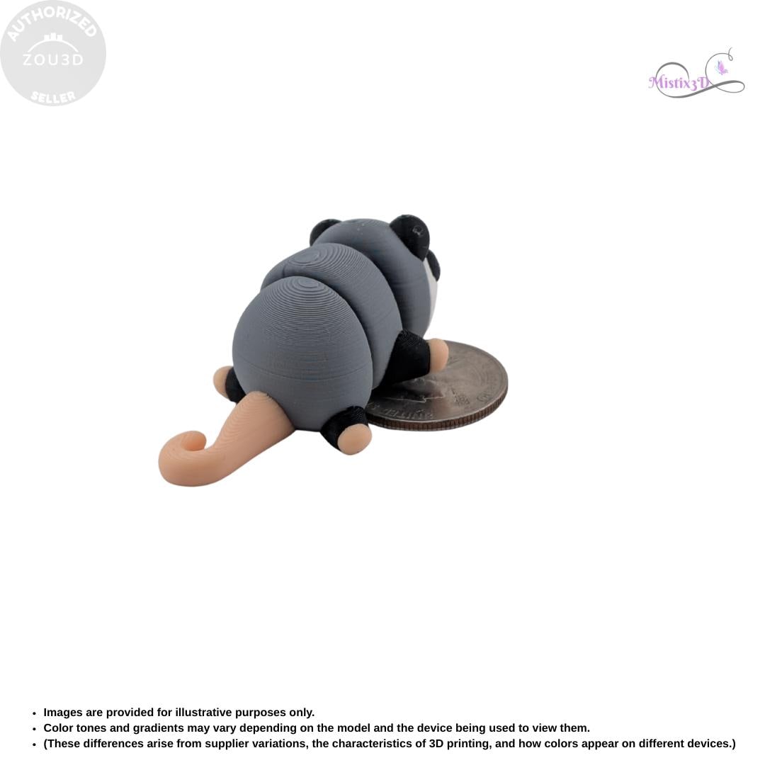 Baby Opossum | 3D Printed | Authorized Seller Zou