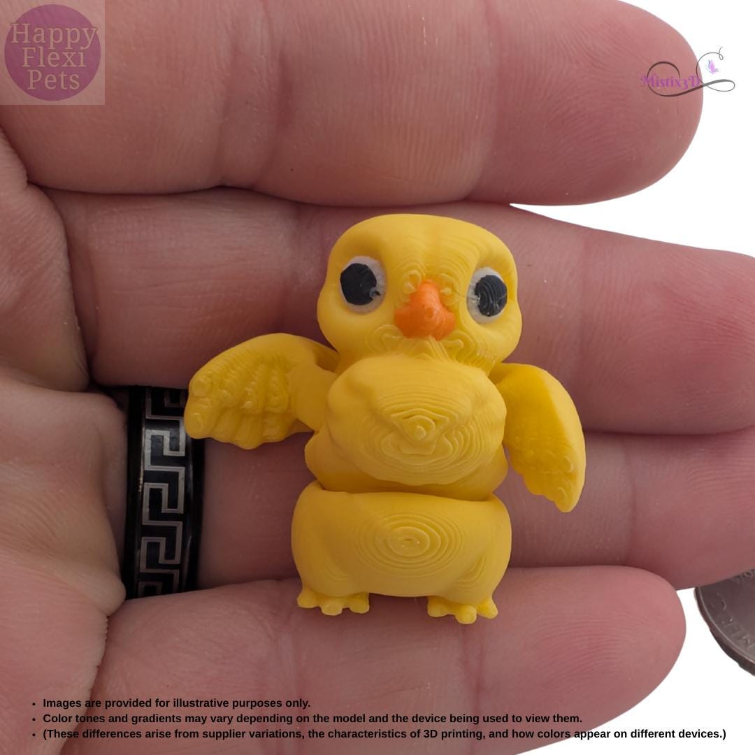 Dark's Little Chick - 3D Printed | Authorized Seller of Happy Flexi Pets