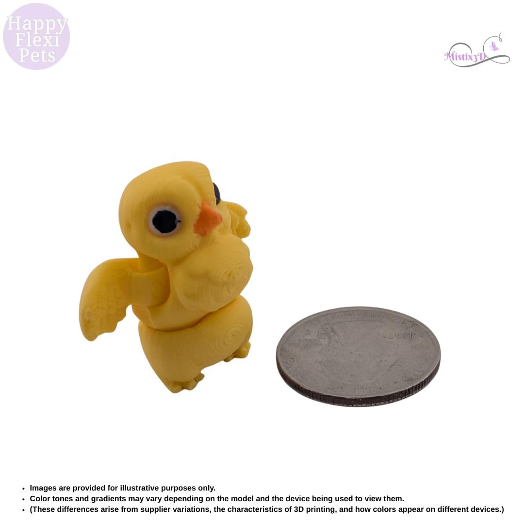 Dark's Little Chick - 3D Printed | Authorized Seller of Happy Flexi Pets