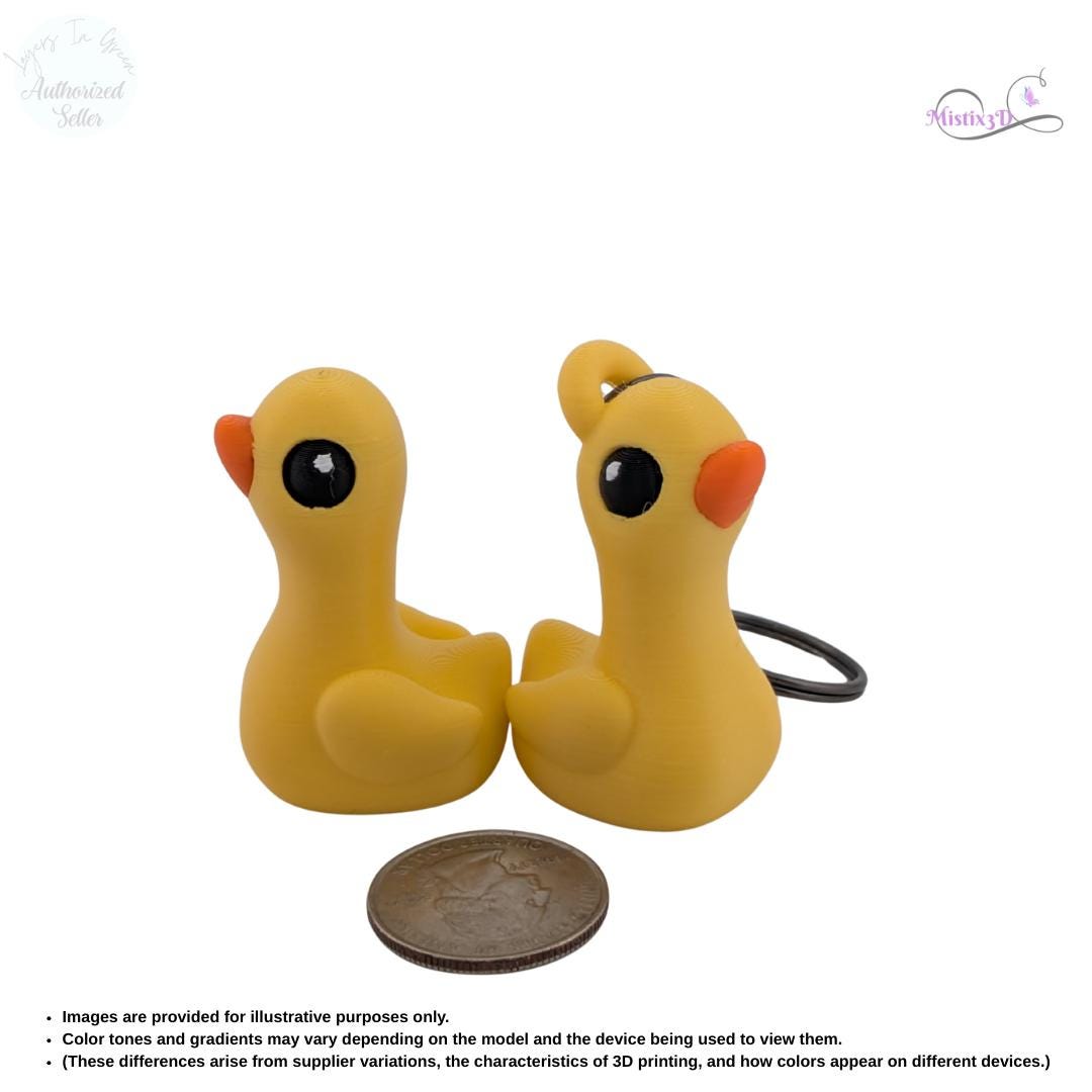 Ducky - 3D Printed | Layers In Green Authorized Seller