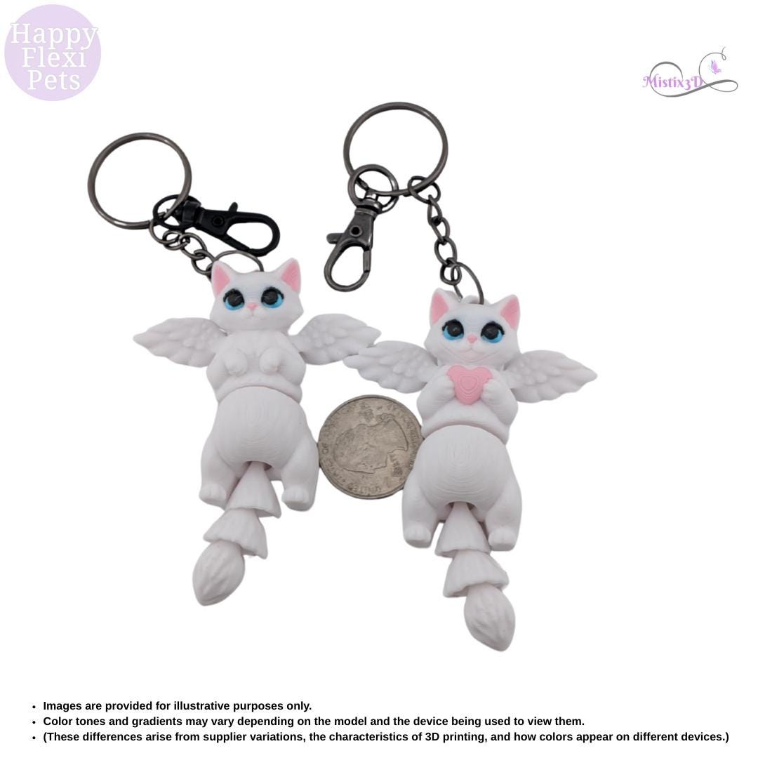 Dark's Winged Cats-3D Printed – Authorized Seller of Happy Flexi Pets