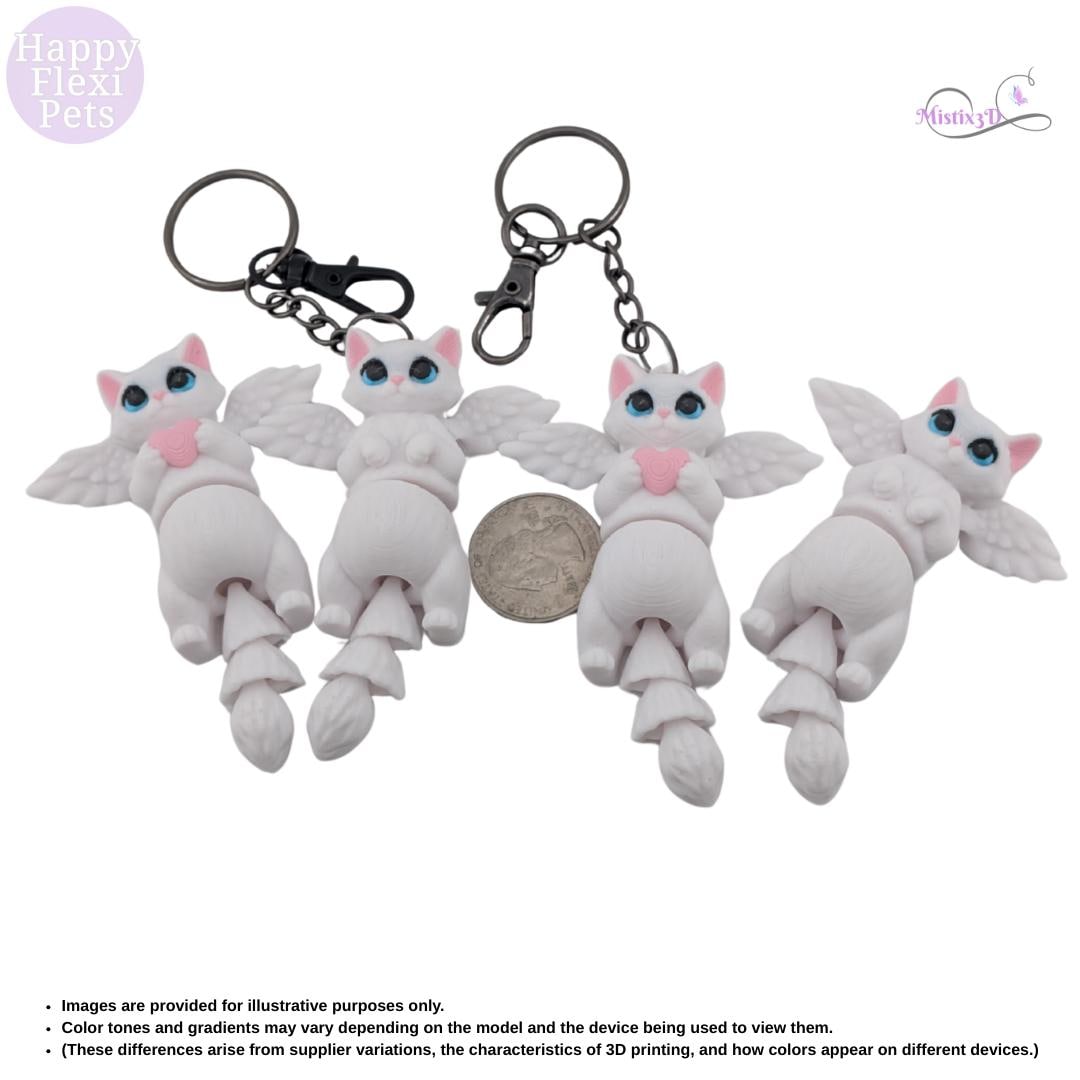 Dark's Winged Cats-3D Printed – Authorized Seller of Happy Flexi Pets