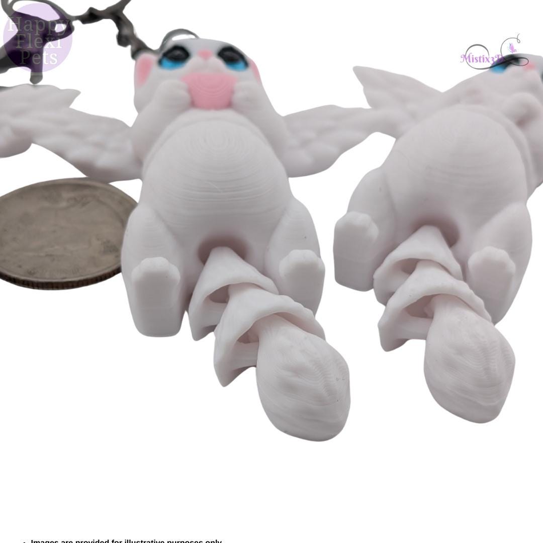 Dark's Winged Cats-3D Printed – Authorized Seller of Happy Flexi Pets