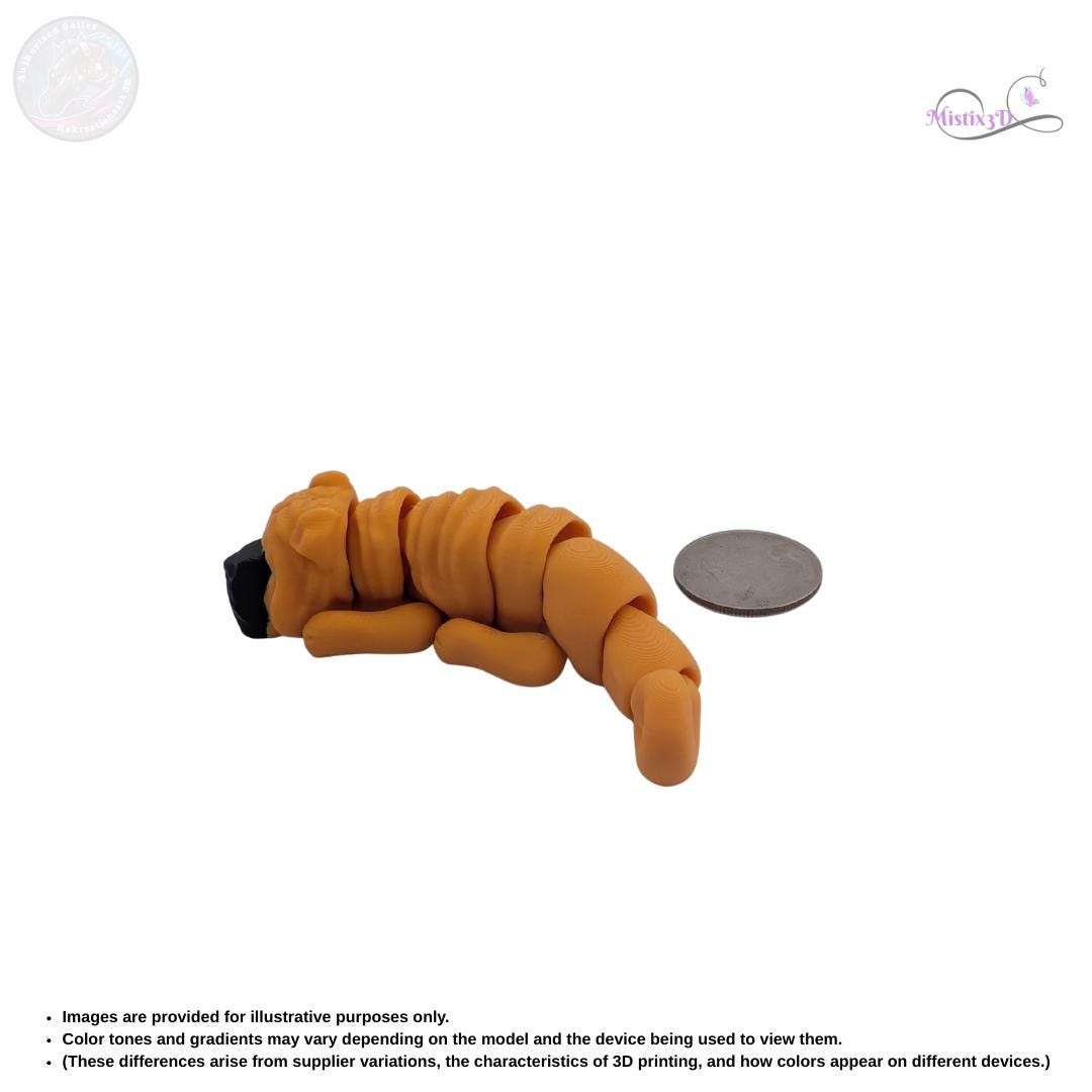 Shar Pei – 3D Printed – Authorized Seller of Kekreations