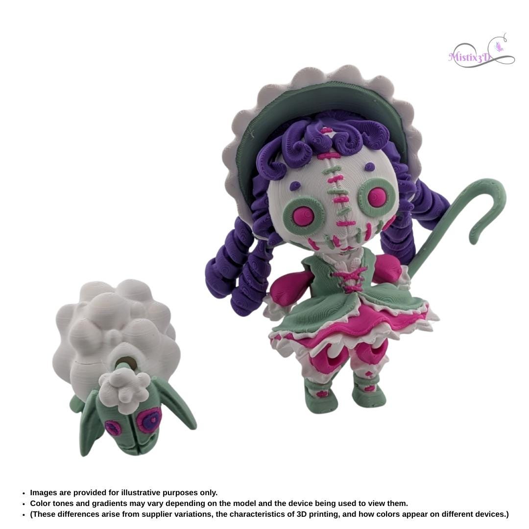 Creepy Doll The Sheeperdess – Authorized Seller of Twisty Prints